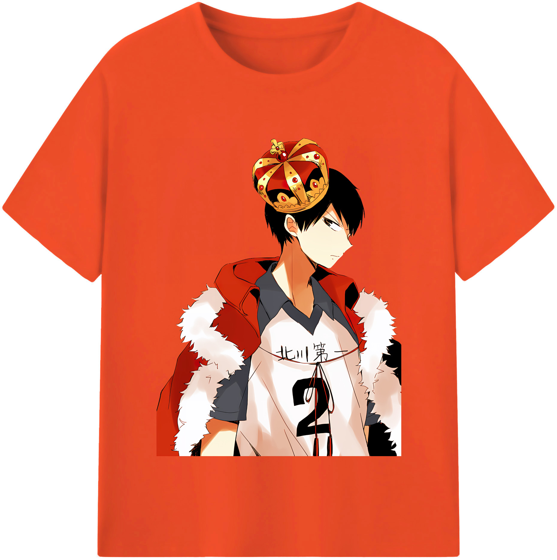 （画像用） ハイキュー!! Haikyu!! 綿100％半袖Tシャツ（フロントプリント）