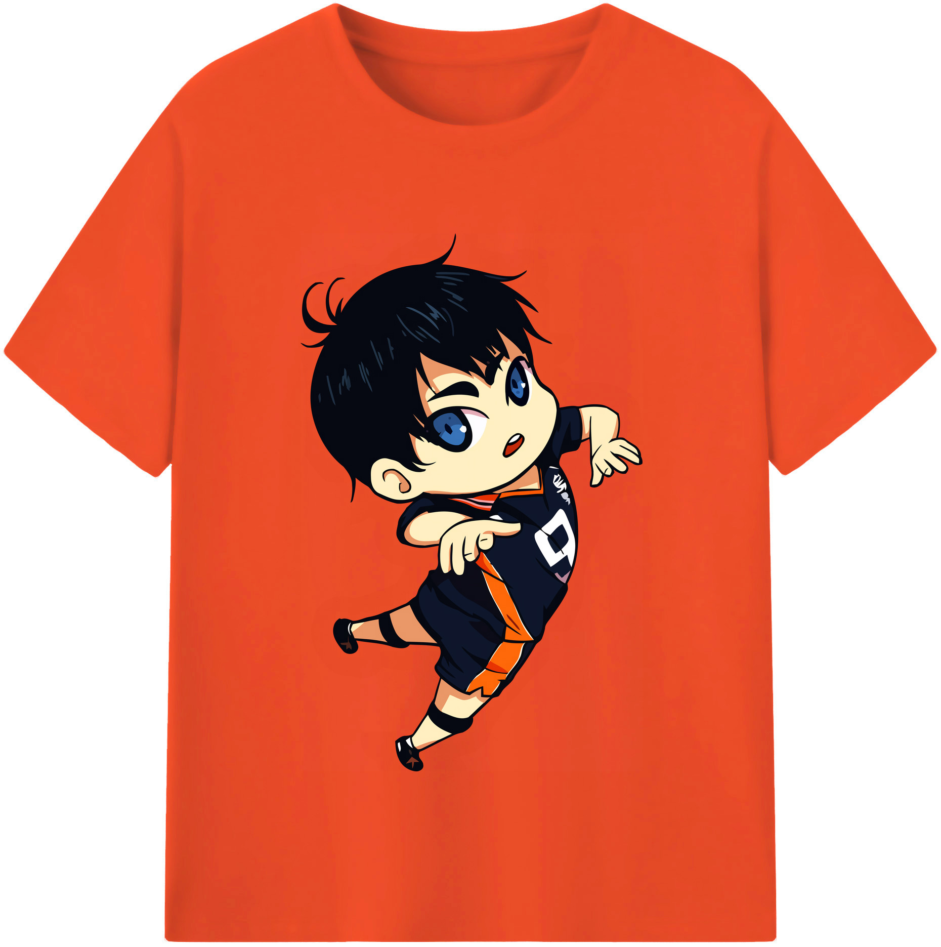 （画像用） ハイキュー!! Haikyu!! 綿100％半袖Tシャツ（フロントプリント）