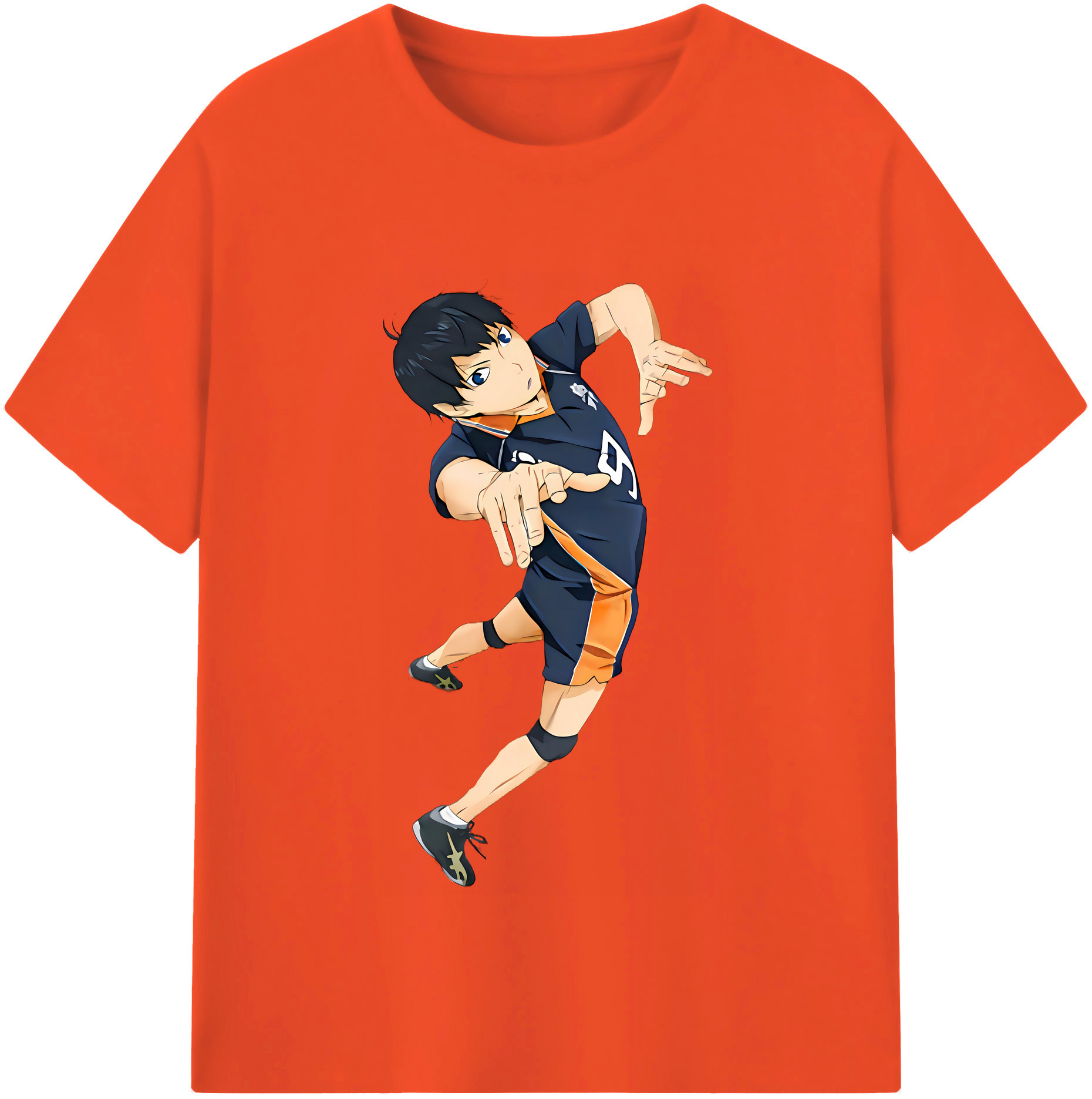 （画像用） ハイキュー!! Haikyu!! 綿100％半袖Tシャツ（フロントプリント）