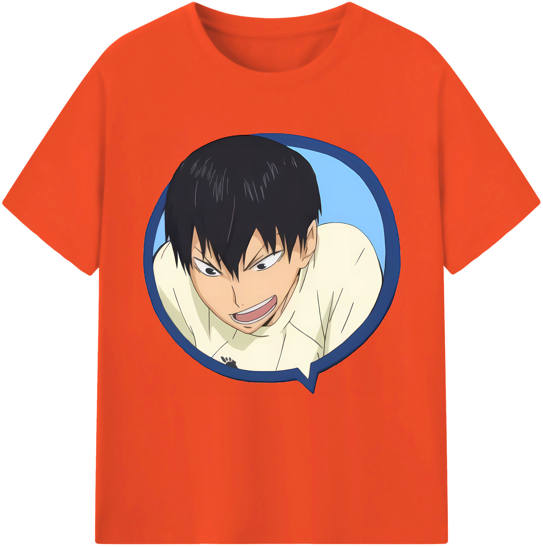 （画像用） ハイキュー!! Haikyu!! 綿100％半袖Tシャツ（フロントプリント）