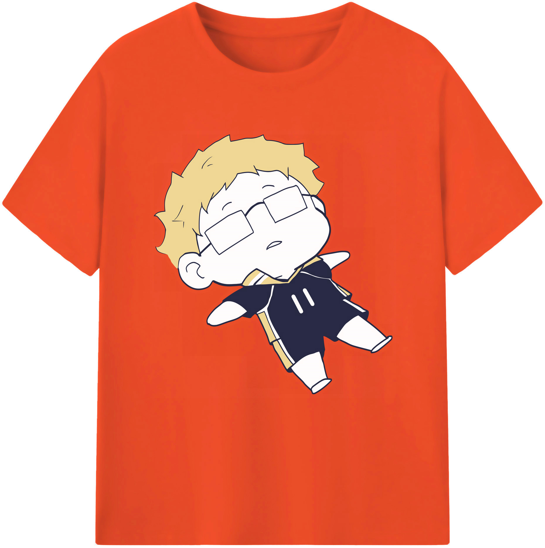 （画像用） ハイキュー!! Haikyu!! 綿100％半袖Tシャツ（フロントプリント）