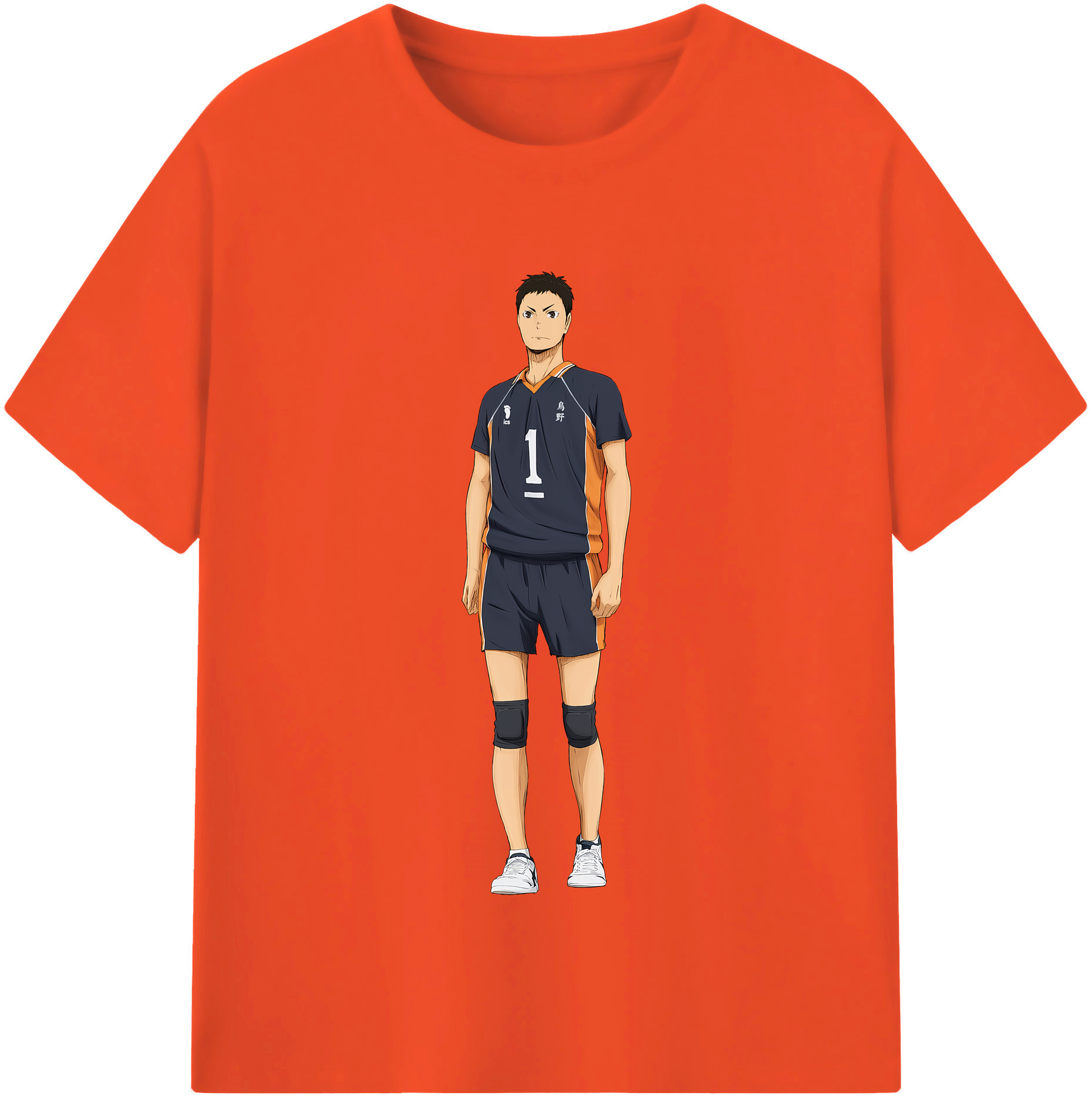 （画像用） ハイキュー!! Haikyu!! 綿100％半袖Tシャツ（フロントプリント）