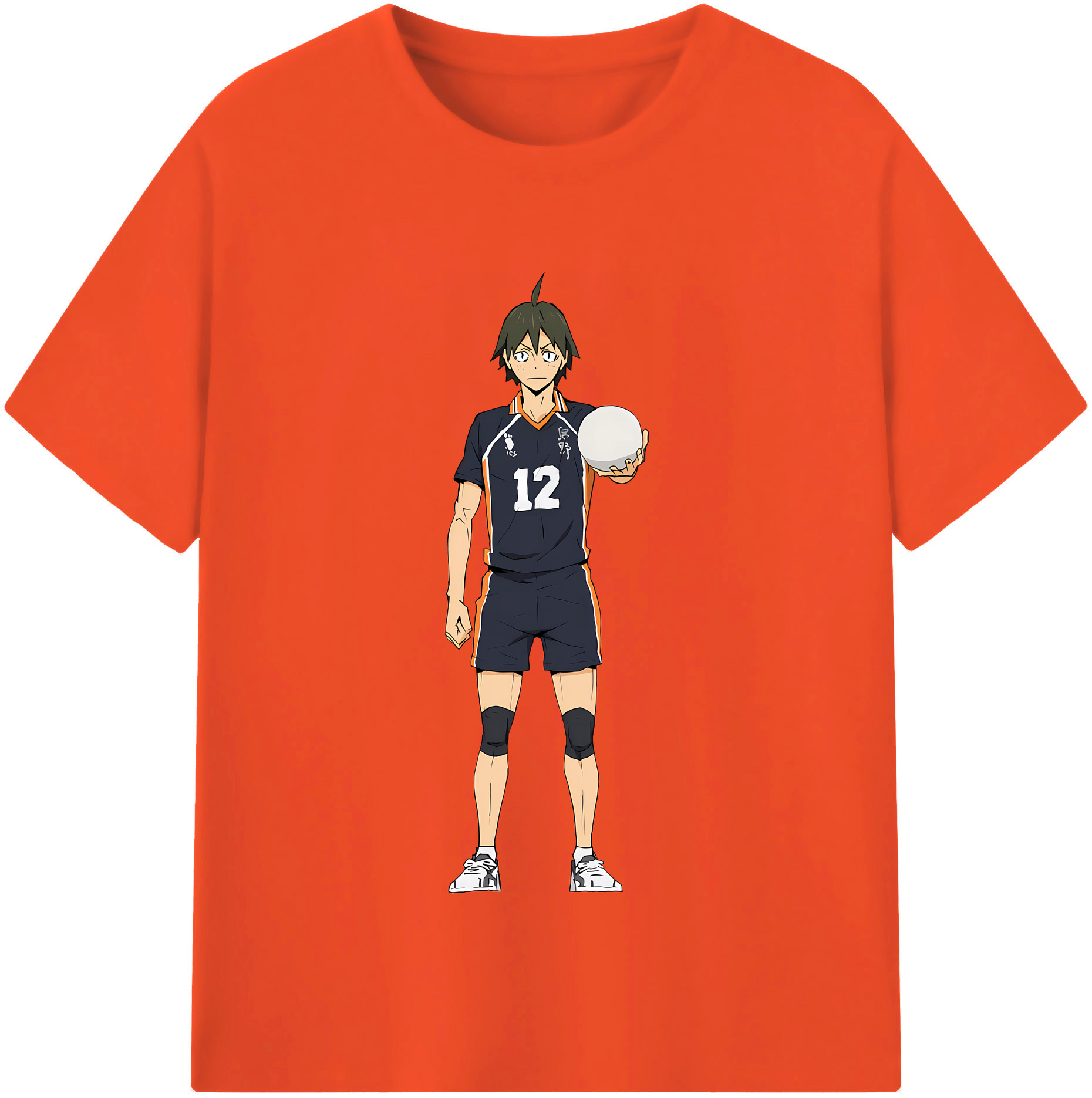 （画像用） ハイキュー!! Haikyu!! 綿100％半袖Tシャツ（フロントプリント）