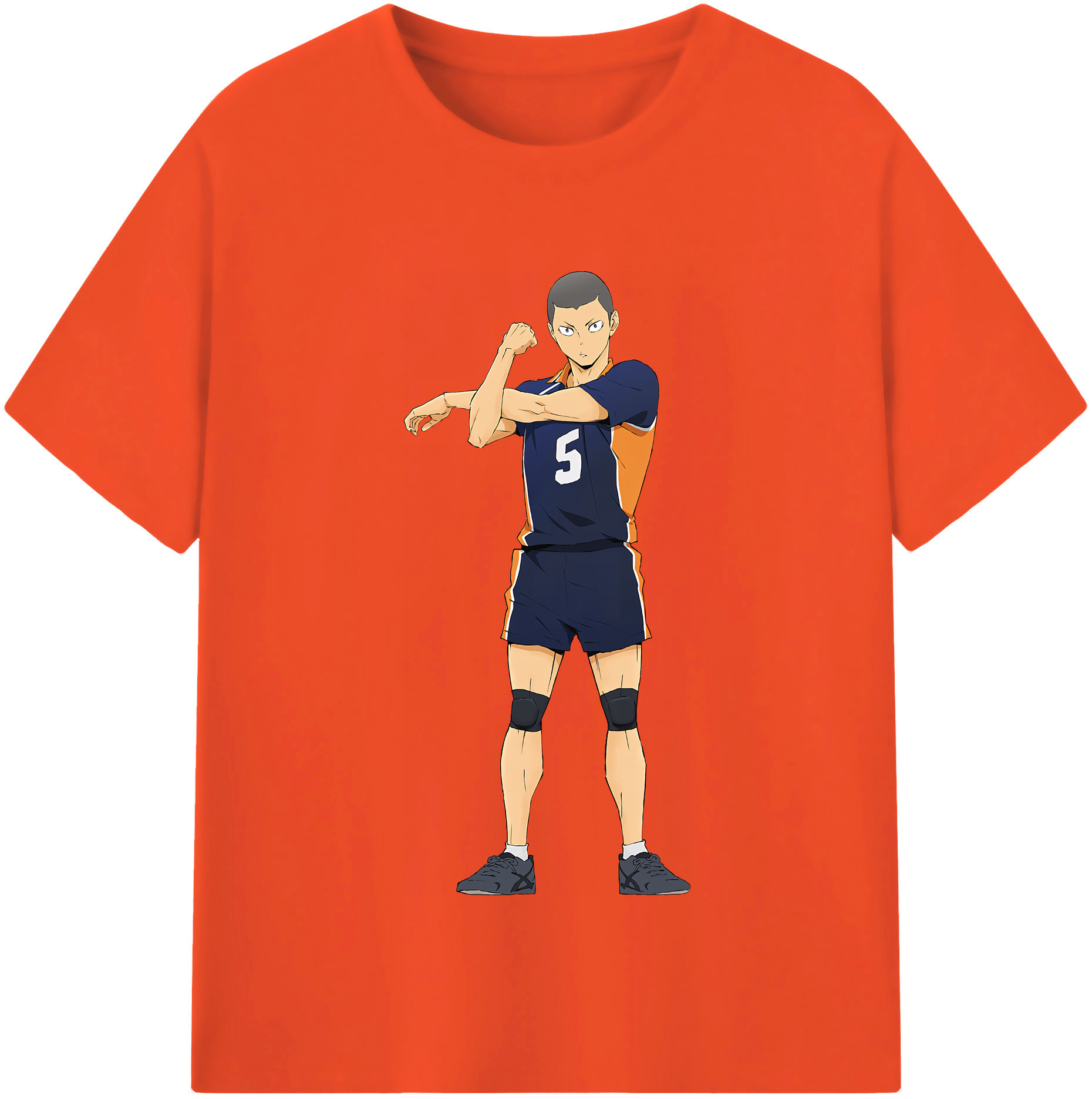 （画像用） ハイキュー!! Haikyu!! 綿100％半袖Tシャツ（フロントプリント）