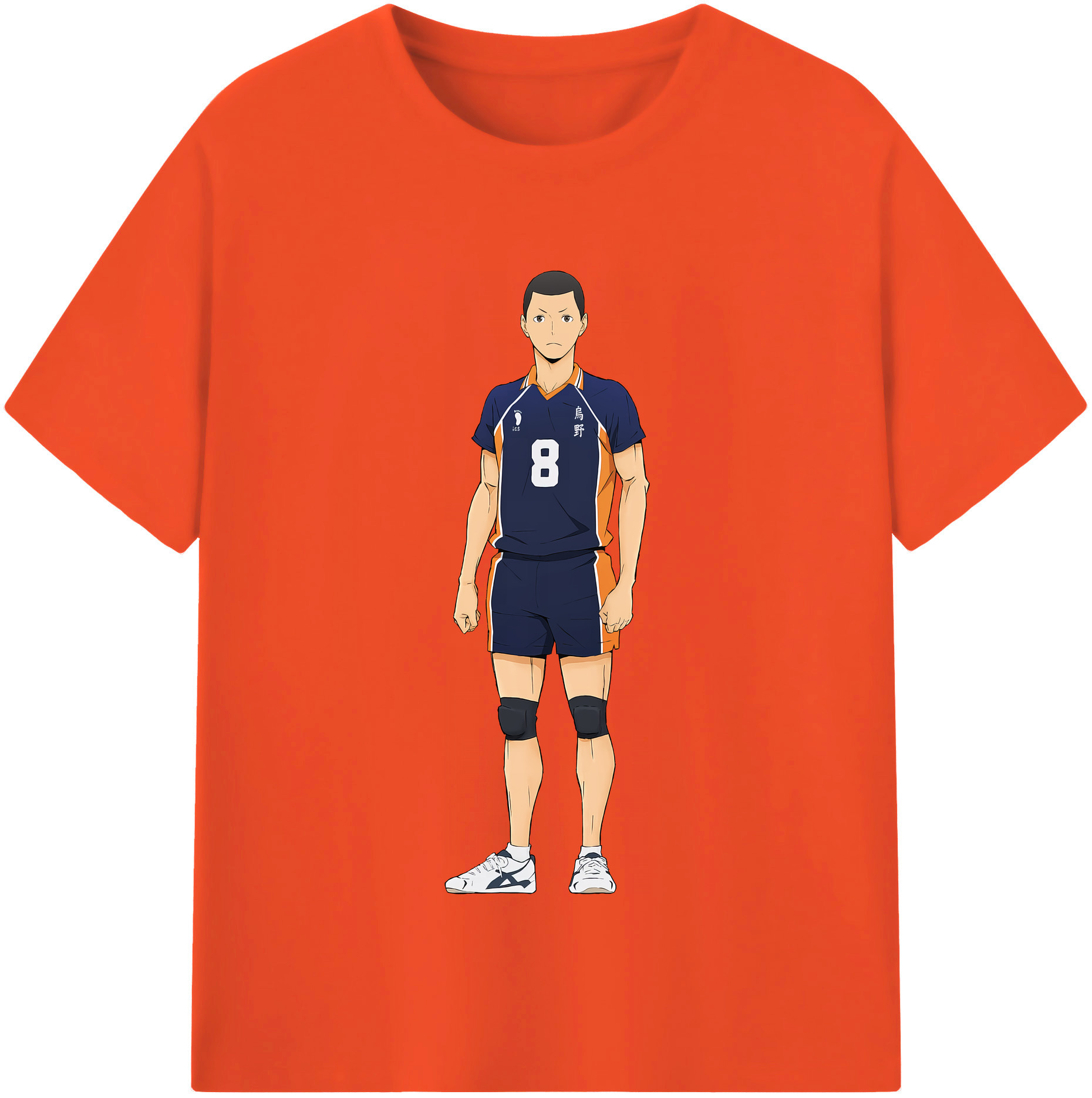 （画像用） ハイキュー!! Haikyu!! 綿100％半袖Tシャツ（フロントプリント）