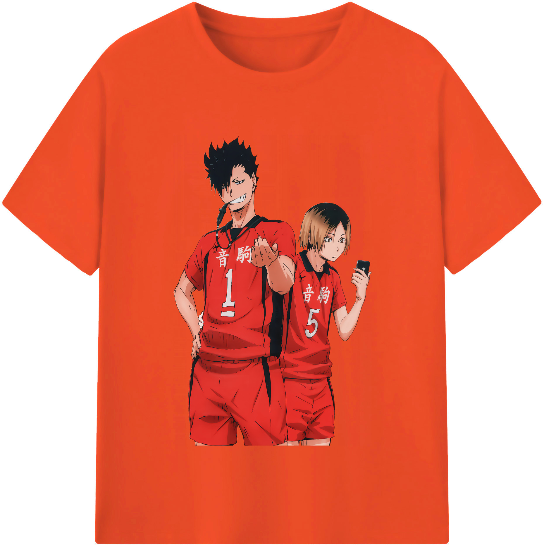 （画像用） ハイキュー!! Haikyu!! 綿100％半袖Tシャツ（フロントプリント）