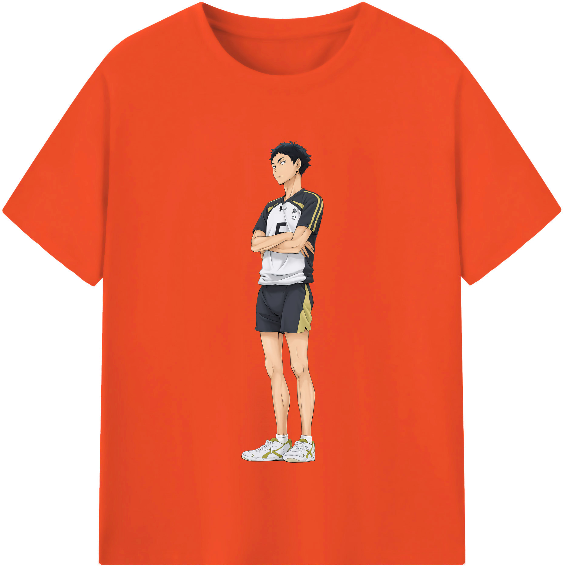 （画像用） ハイキュー!! Haikyu!! 綿100％半袖Tシャツ（フロントプリント）
