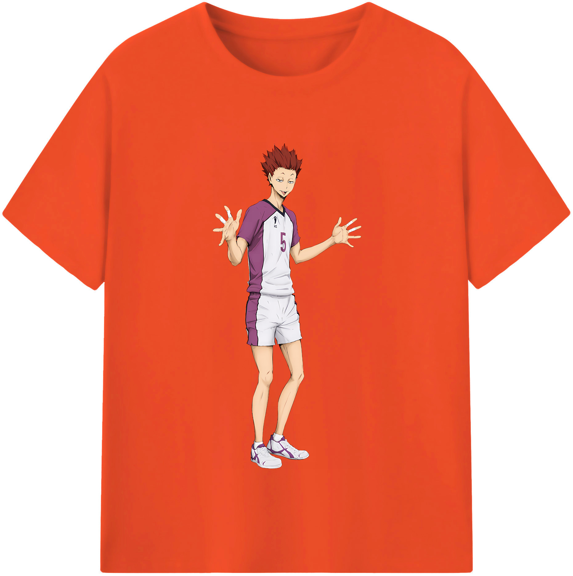 （画像用） ハイキュー!! Haikyu!! 綿100％半袖Tシャツ（フロントプリント）