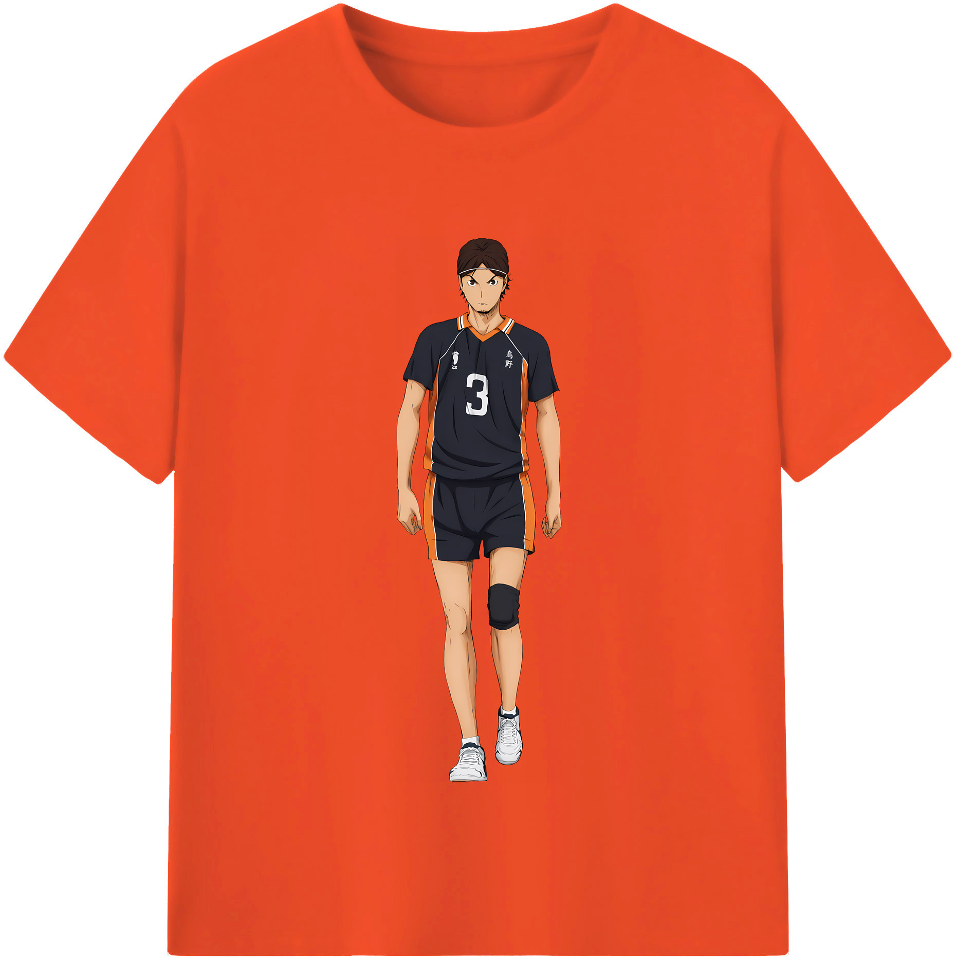 （画像用） ハイキュー!! Haikyu!! 綿100％半袖Tシャツ（フロントプリント）