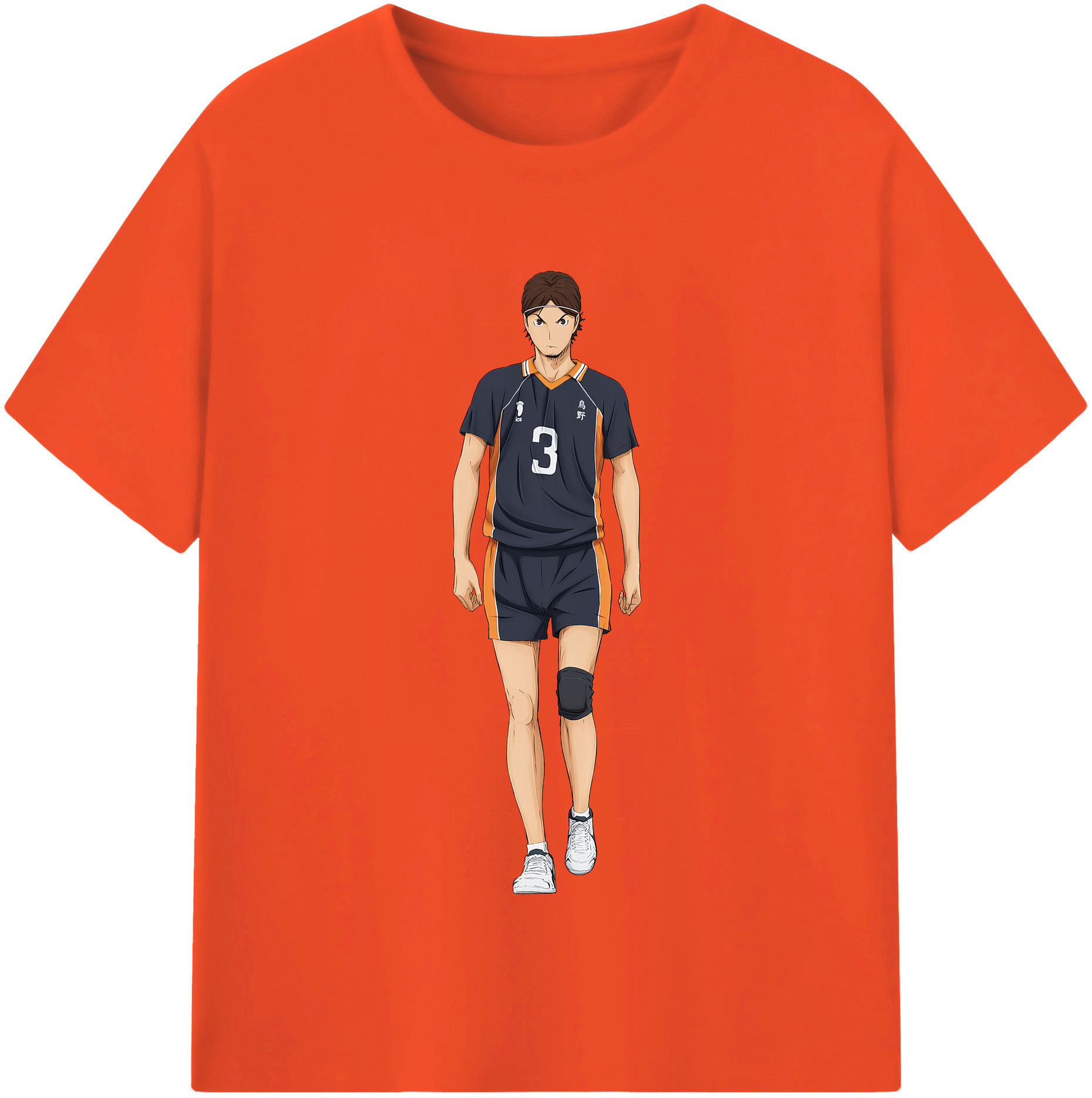 （画像用） ハイキュー!! Haikyu!! 綿100％半袖Tシャツ（フロントプリント）