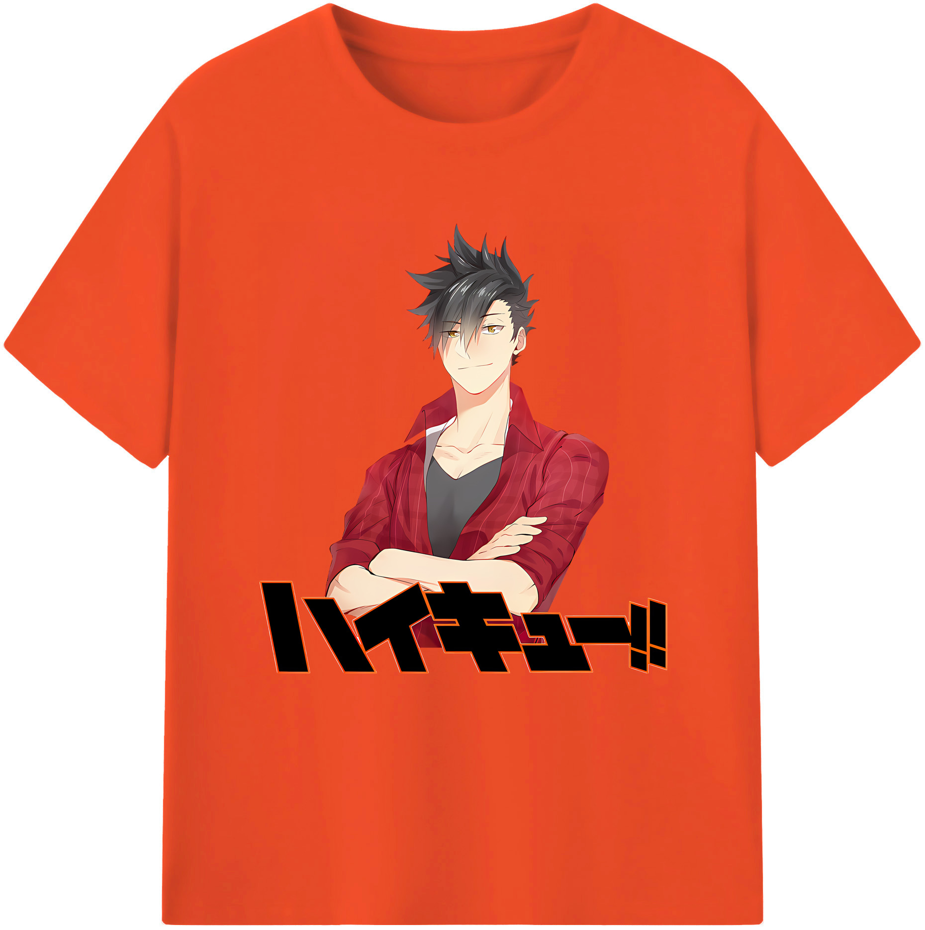 （画像用） ハイキュー!! Haikyu!! 綿100％半袖Tシャツ（フロントプリント）
