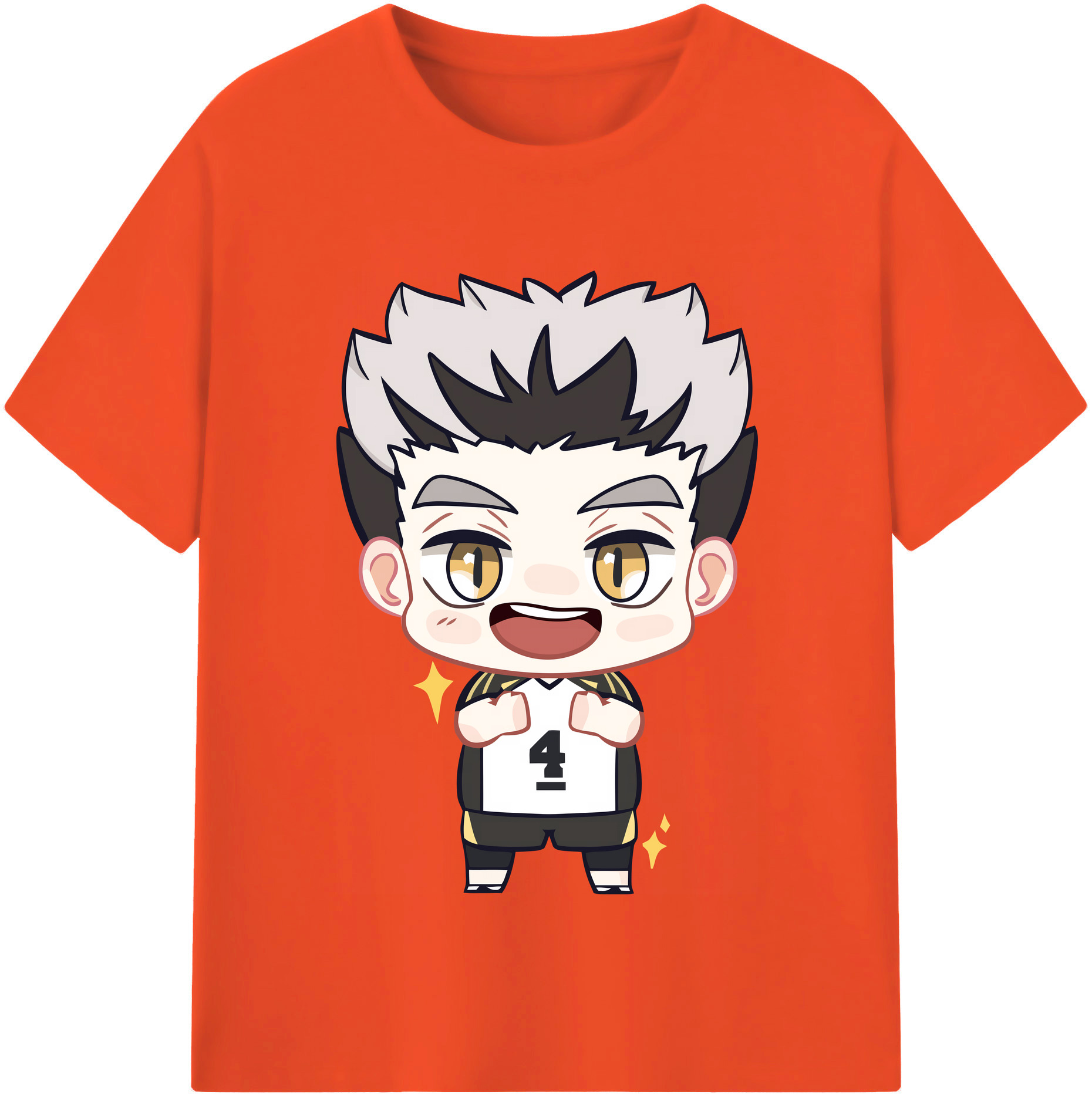 （画像用） ハイキュー!! Haikyu!! 綿100％半袖Tシャツ（フロントプリント）