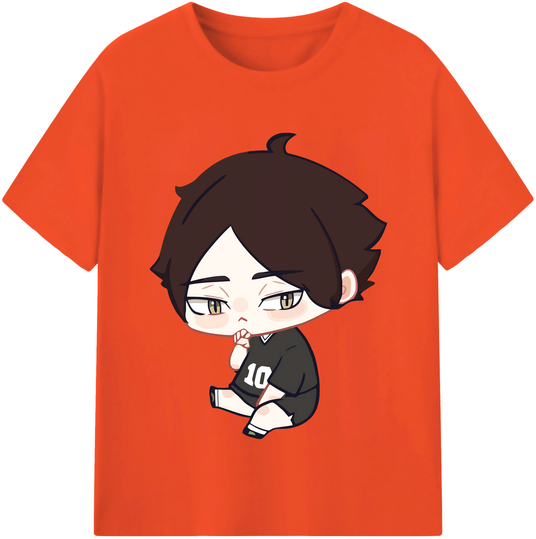 （画像用） ハイキュー!! Haikyu!! 綿100％半袖Tシャツ（フロントプリント）