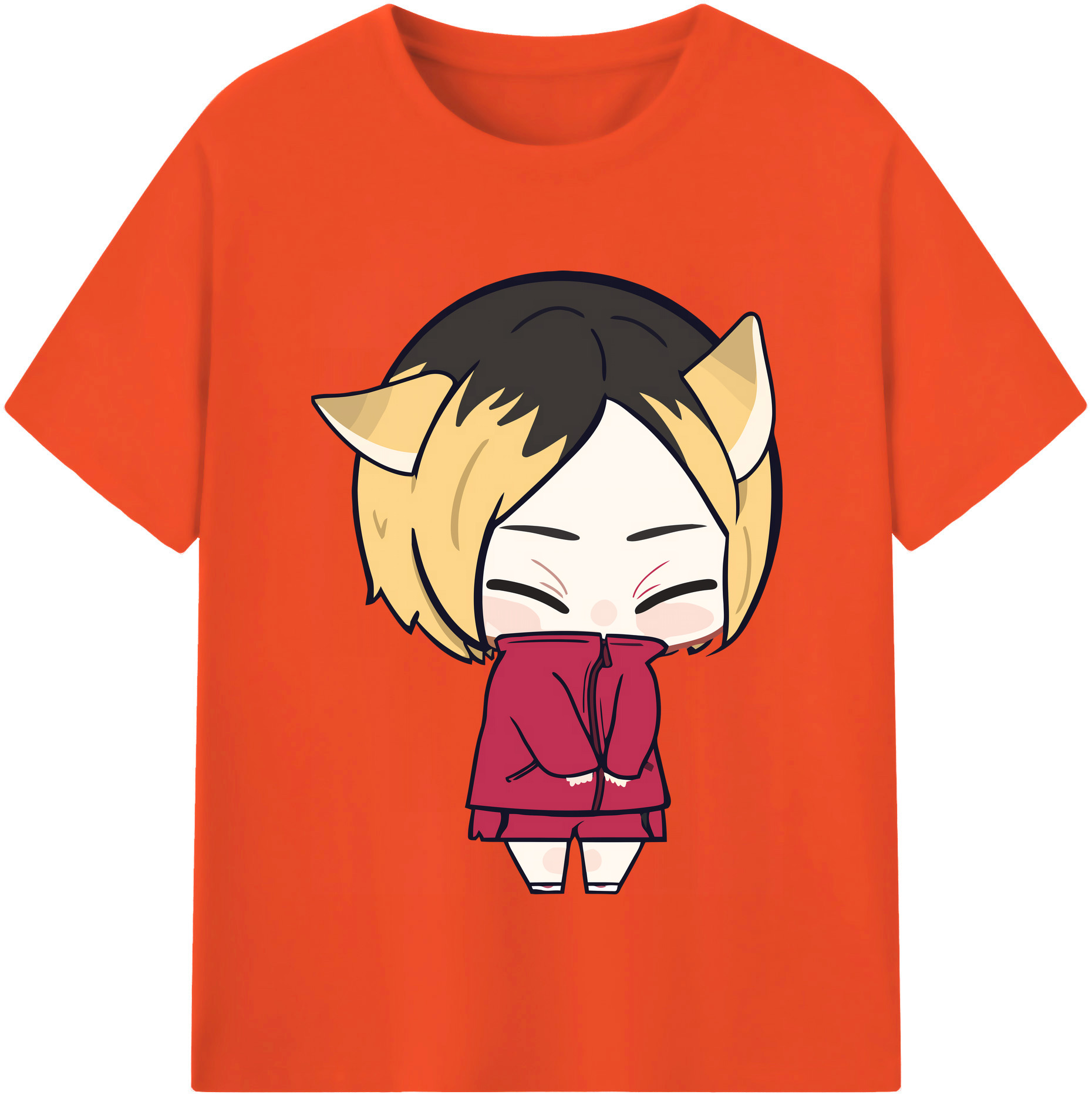 （画像用） ハイキュー!! Haikyu!! 綿100％半袖Tシャツ（フロントプリント）