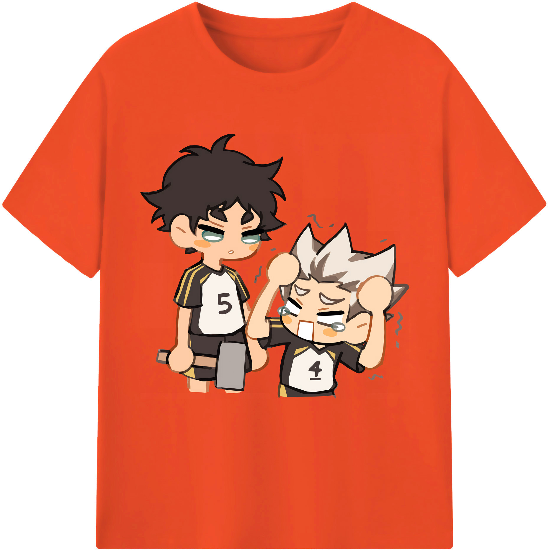 （画像用） ハイキュー!! Haikyu!! 綿100％半袖Tシャツ（フロントプリント）