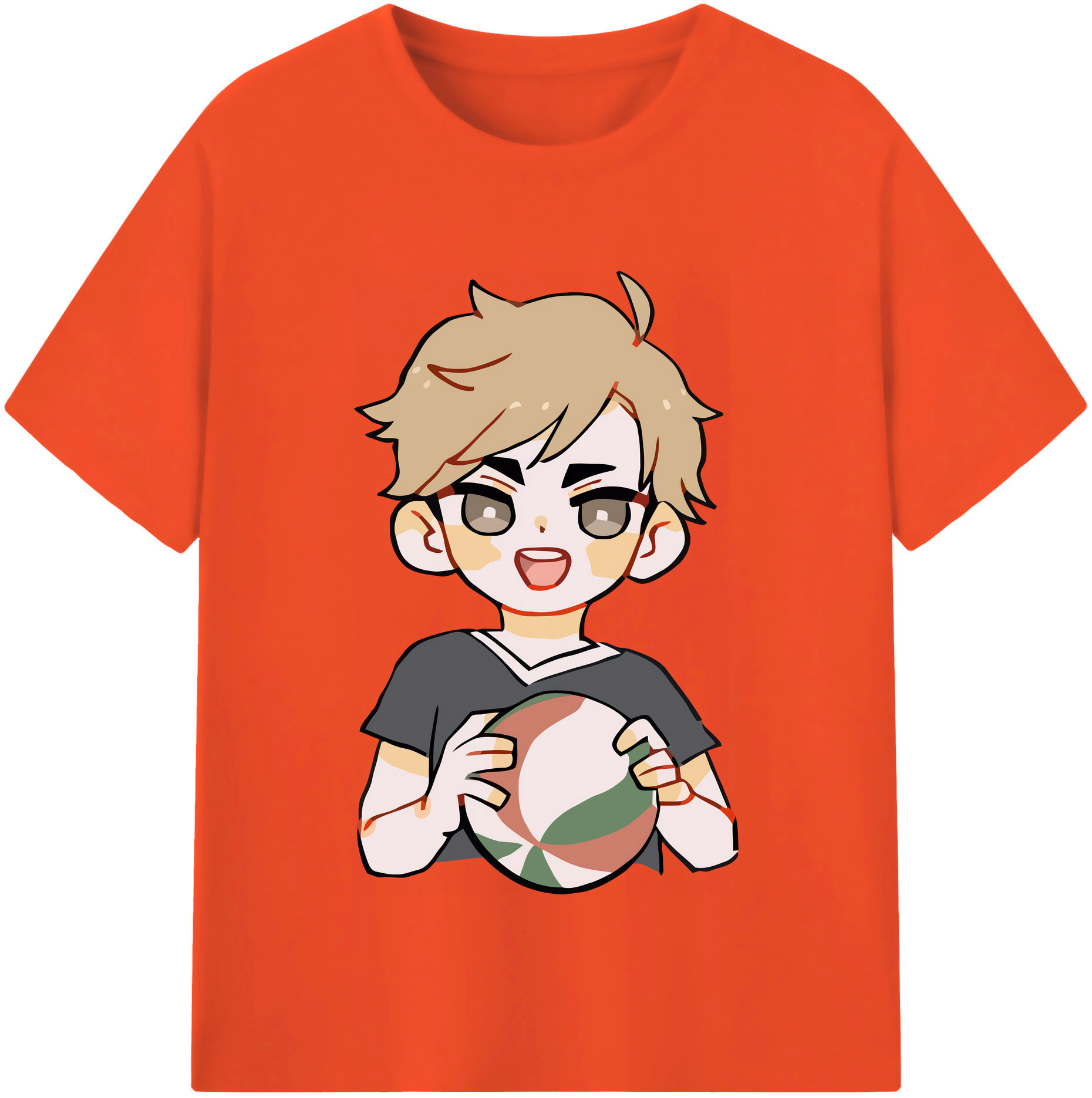 （画像用） ハイキュー!! Haikyu!! 綿100％半袖Tシャツ（フロントプリント）