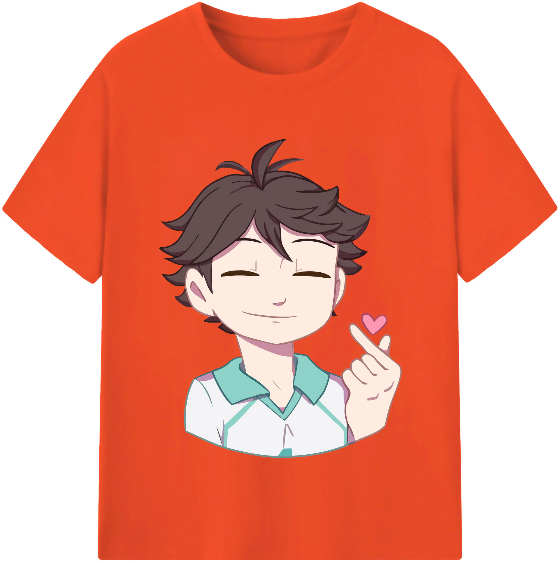 （画像用） ハイキュー!! Haikyu!! 綿100％半袖Tシャツ（フロントプリント）