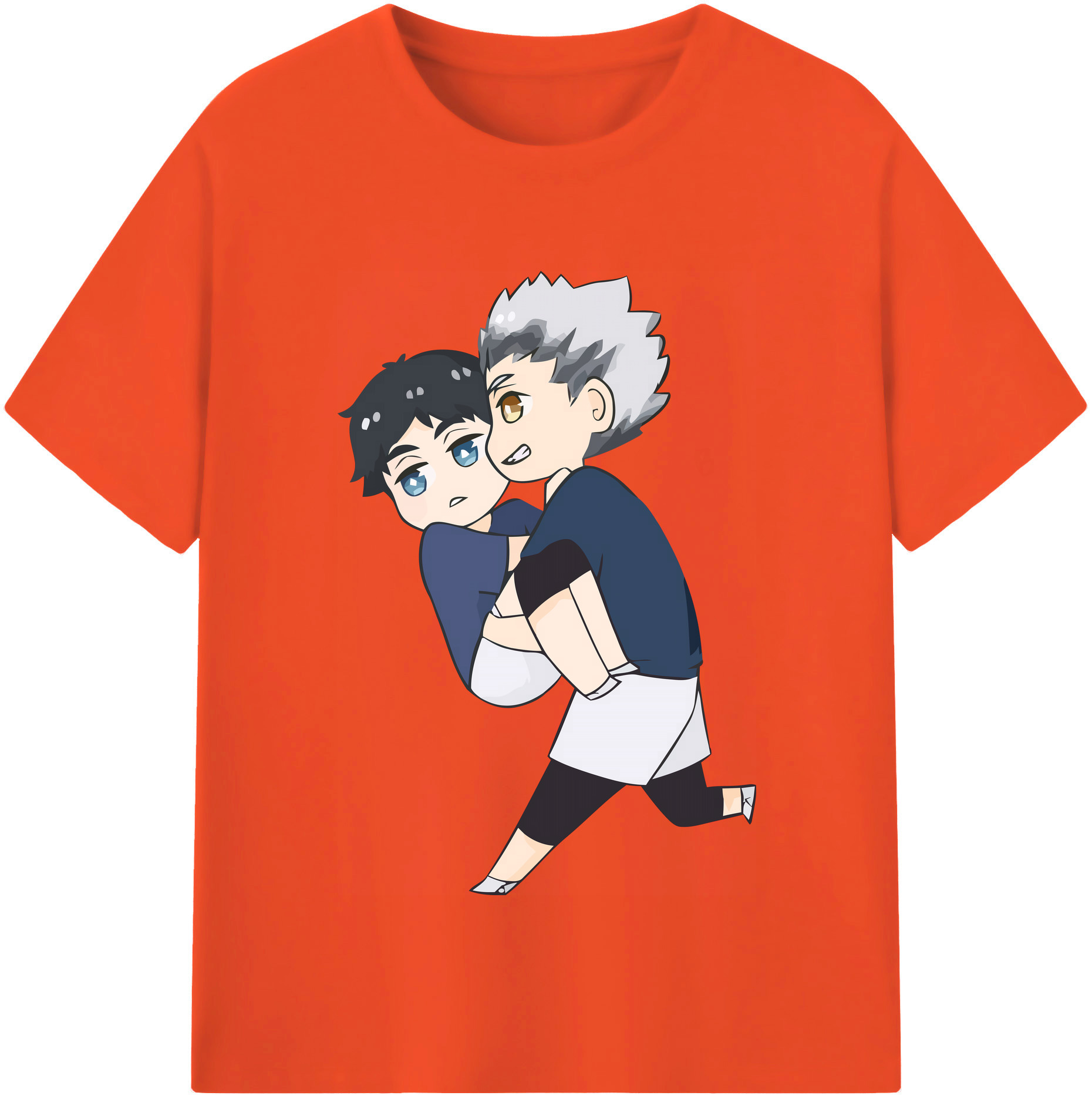 （画像用） ハイキュー!! Haikyu!! 綿100％半袖Tシャツ（フロントプリント）