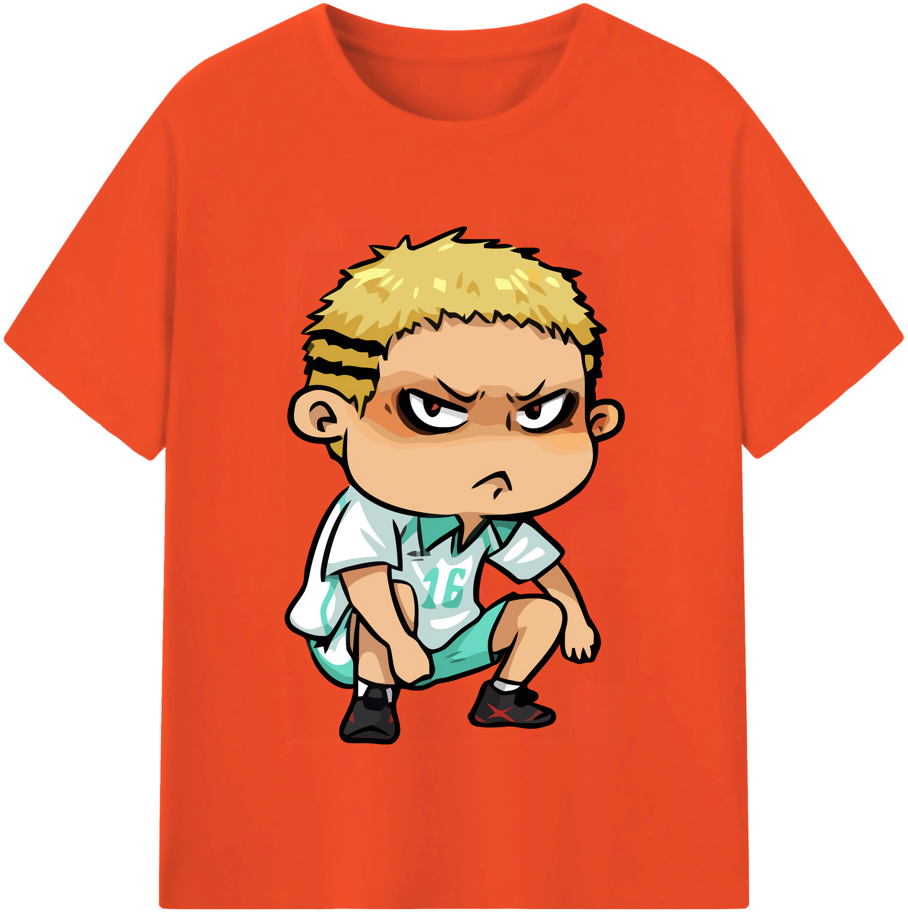 （画像用） ハイキュー!! Haikyu!! 綿100％半袖Tシャツ（フロントプリント）