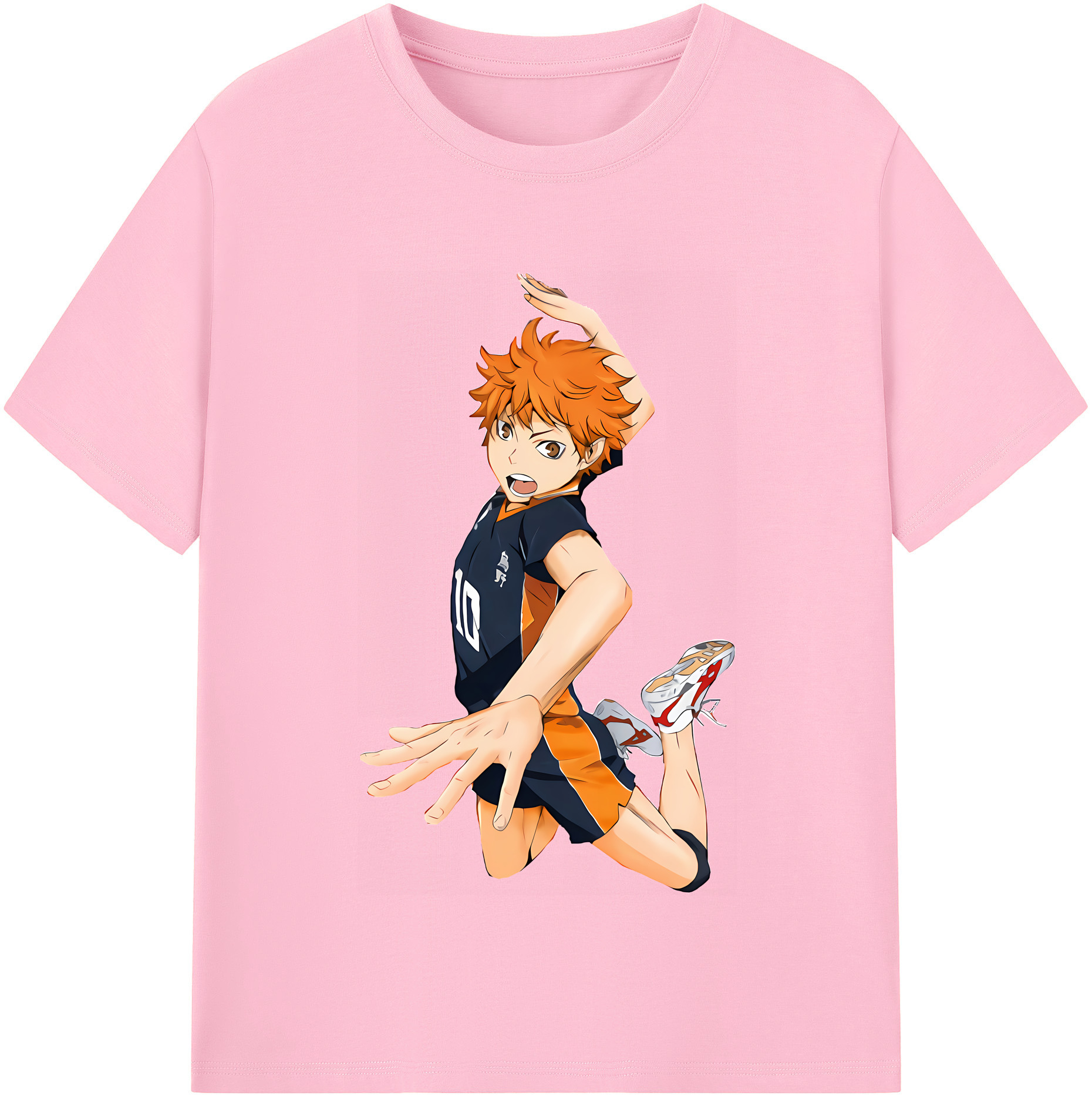 （画像用） ハイキュー!! Haikyu!! 綿100％半袖Tシャツ（フロントプリント）