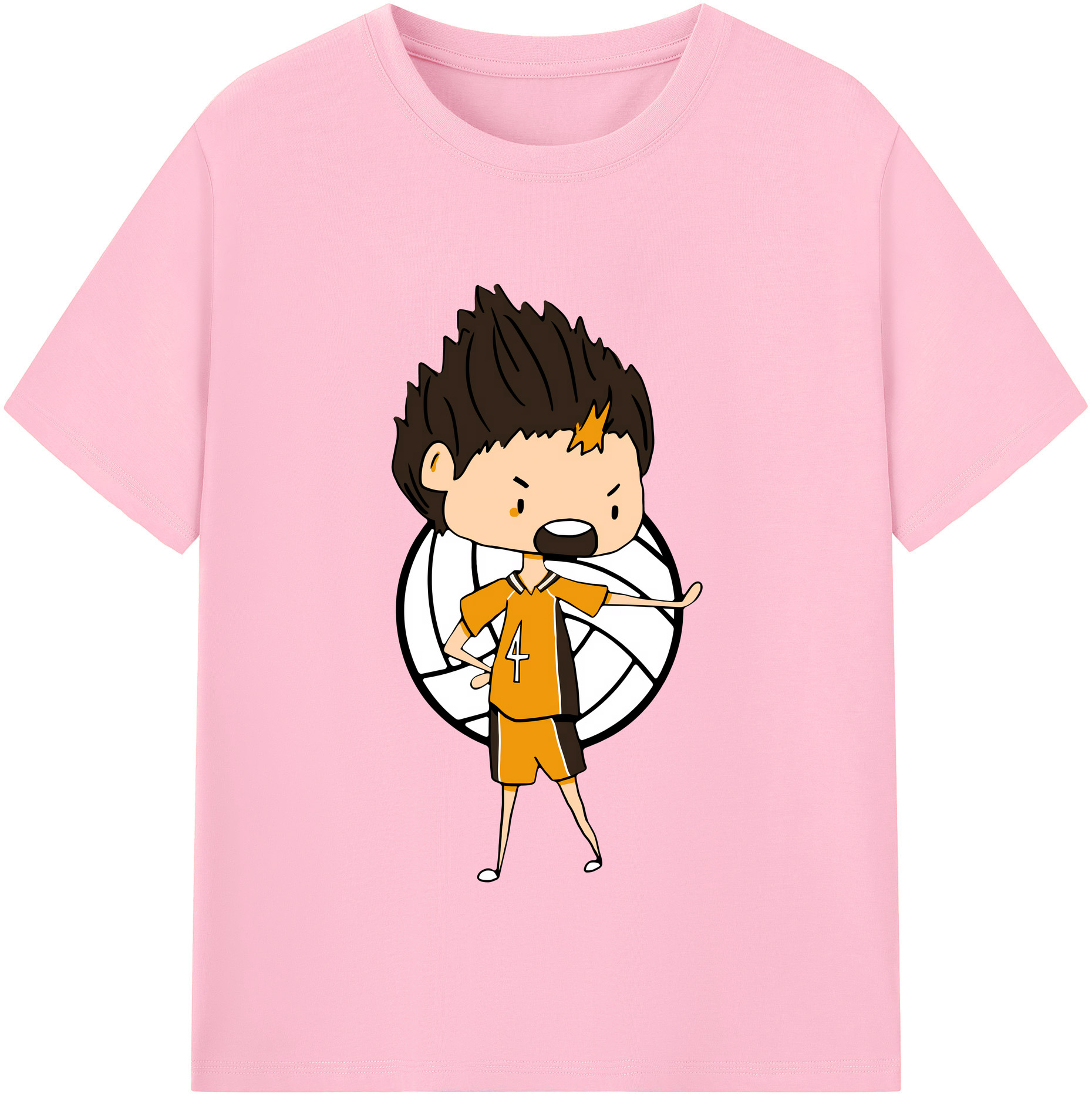 （画像用） ハイキュー!! Haikyu!! 綿100％半袖Tシャツ（フロントプリント）
