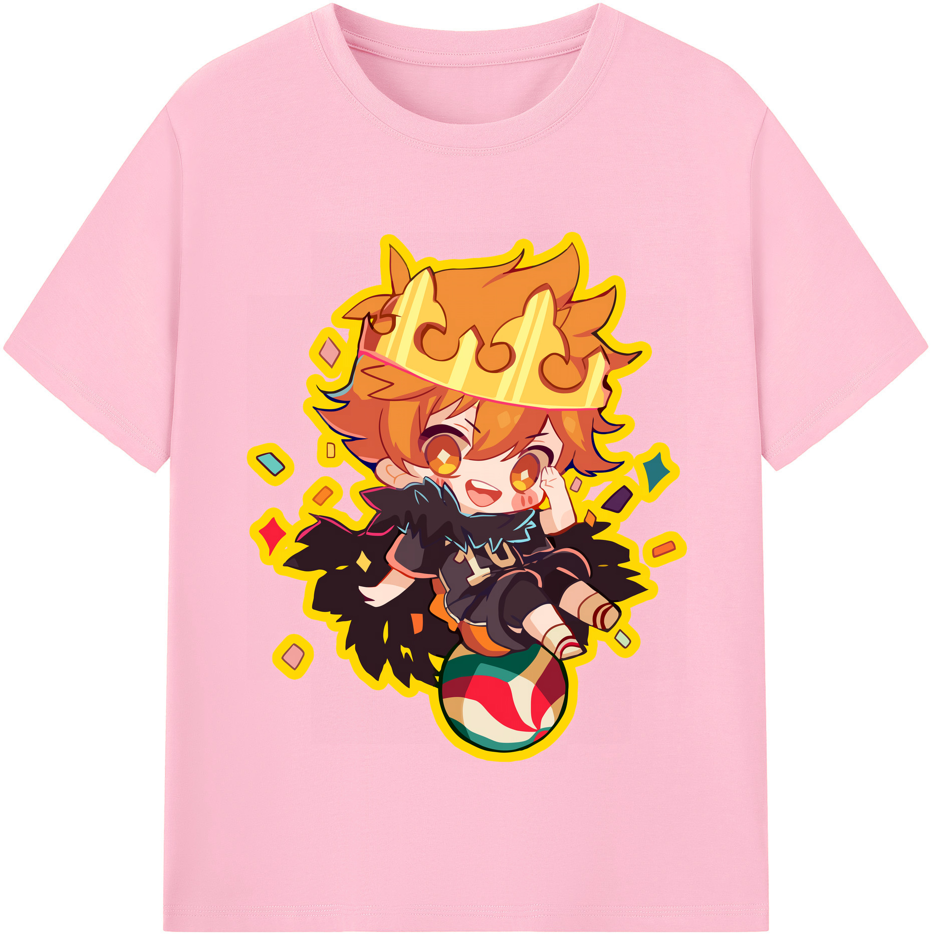 （画像用） ハイキュー!! Haikyu!! 綿100％半袖Tシャツ（フロントプリント）