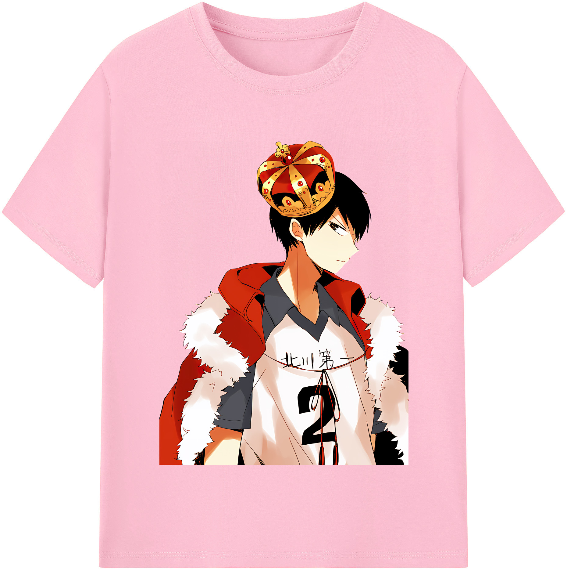 （画像用） ハイキュー!! Haikyu!! 綿100％半袖Tシャツ（フロントプリント）