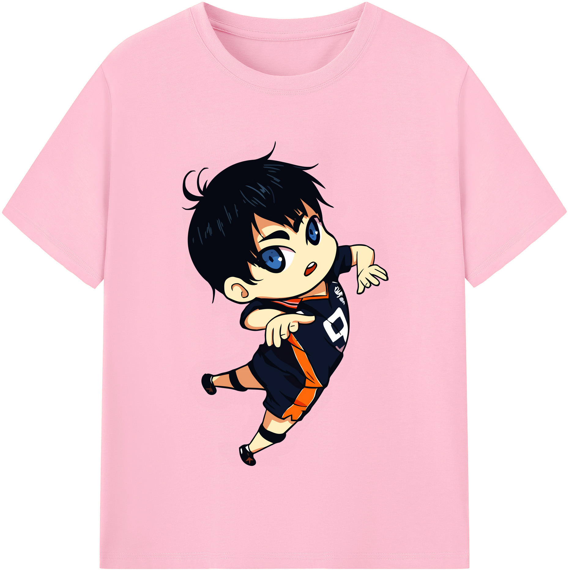 （画像用） ハイキュー!! Haikyu!! 綿100％半袖Tシャツ（フロントプリント）