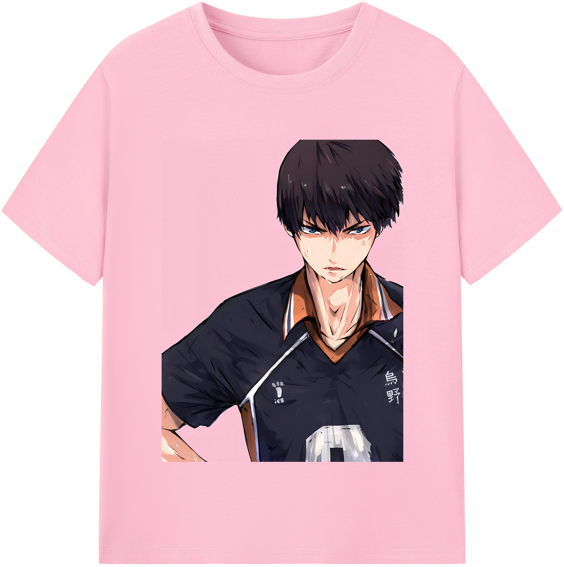 （画像用） ハイキュー!! Haikyu!! 綿100％半袖Tシャツ（フロントプリント）