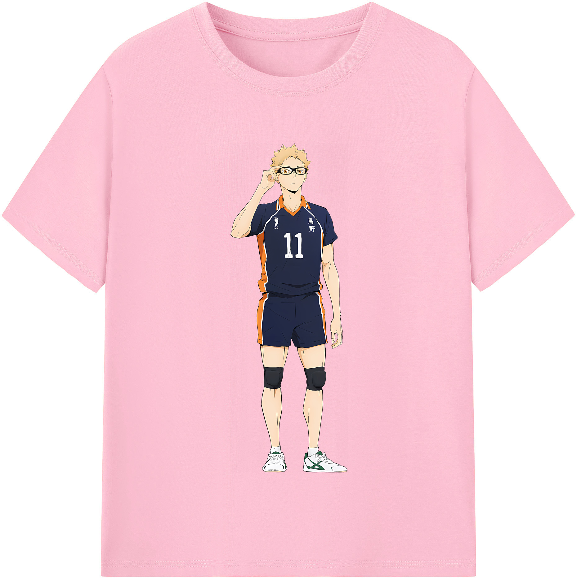 （画像用） ハイキュー!! Haikyu!! 綿100％半袖Tシャツ（フロントプリント）