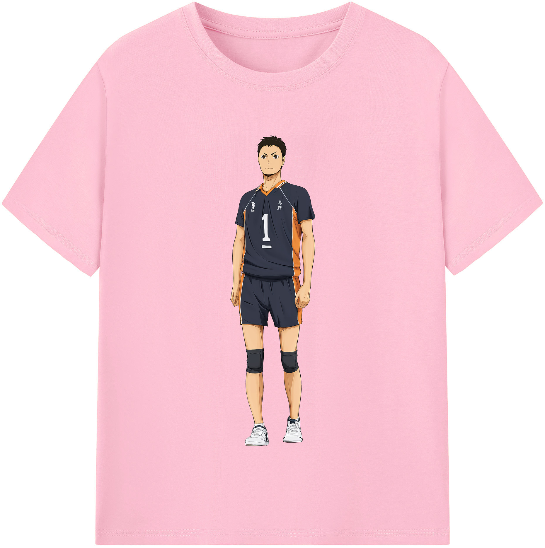 （画像用） ハイキュー!! Haikyu!! 綿100％半袖Tシャツ（フロントプリント）