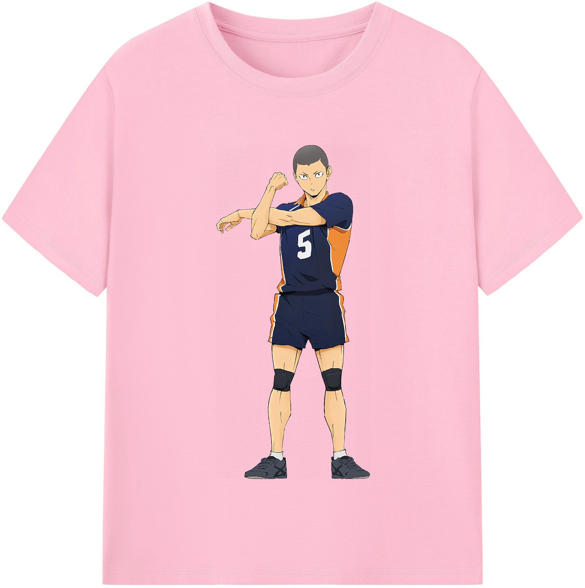 （画像用） ハイキュー!! Haikyu!! 綿100％半袖Tシャツ（フロントプリント）