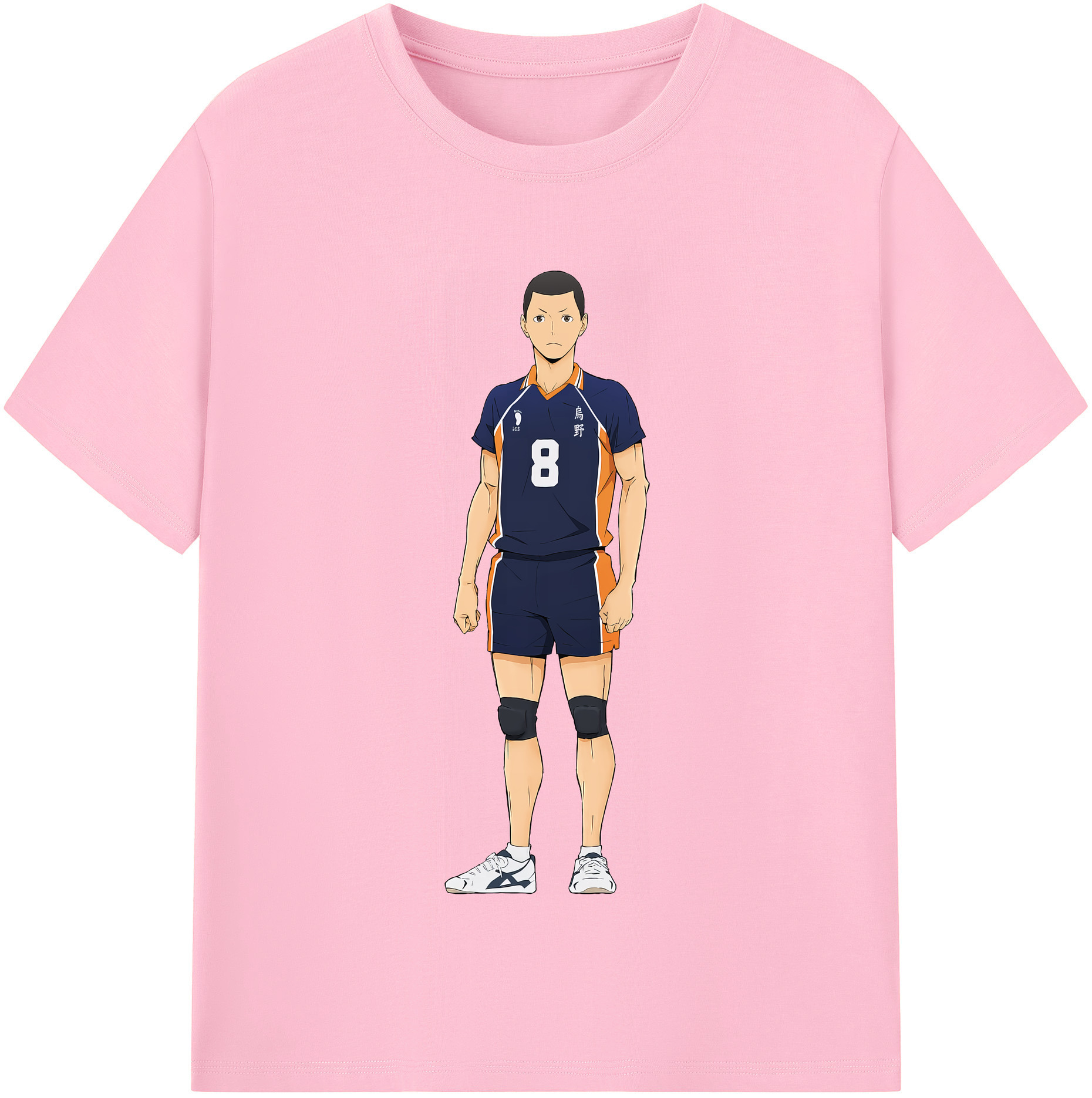 （画像用） ハイキュー!! Haikyu!! 綿100％半袖Tシャツ（フロントプリント）