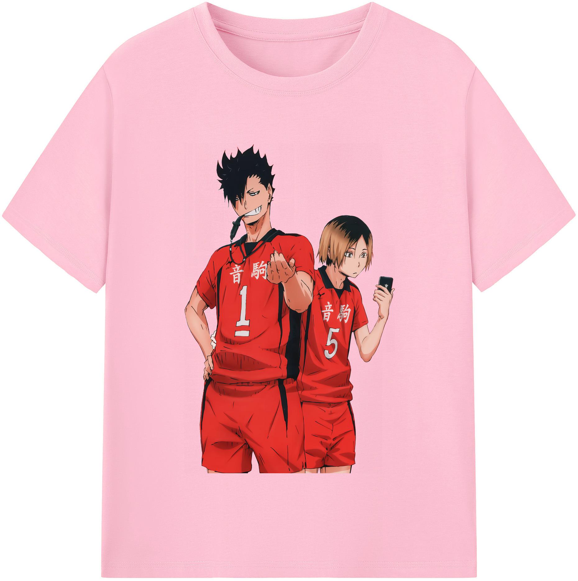 （画像用） ハイキュー!! Haikyu!! 綿100％半袖Tシャツ（フロントプリント）