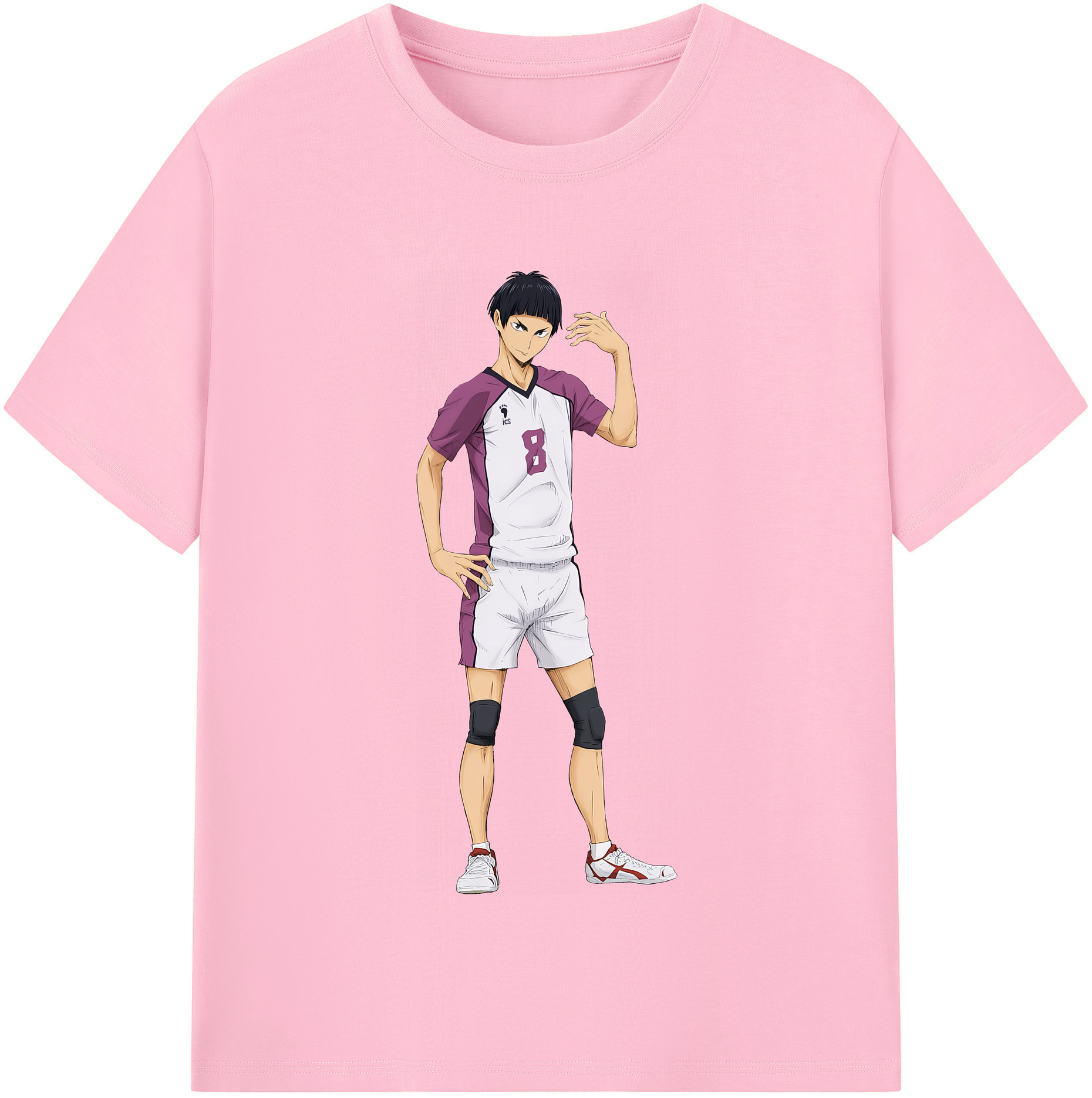 （画像用） ハイキュー!! Haikyu!! 綿100％半袖Tシャツ（フロントプリント）