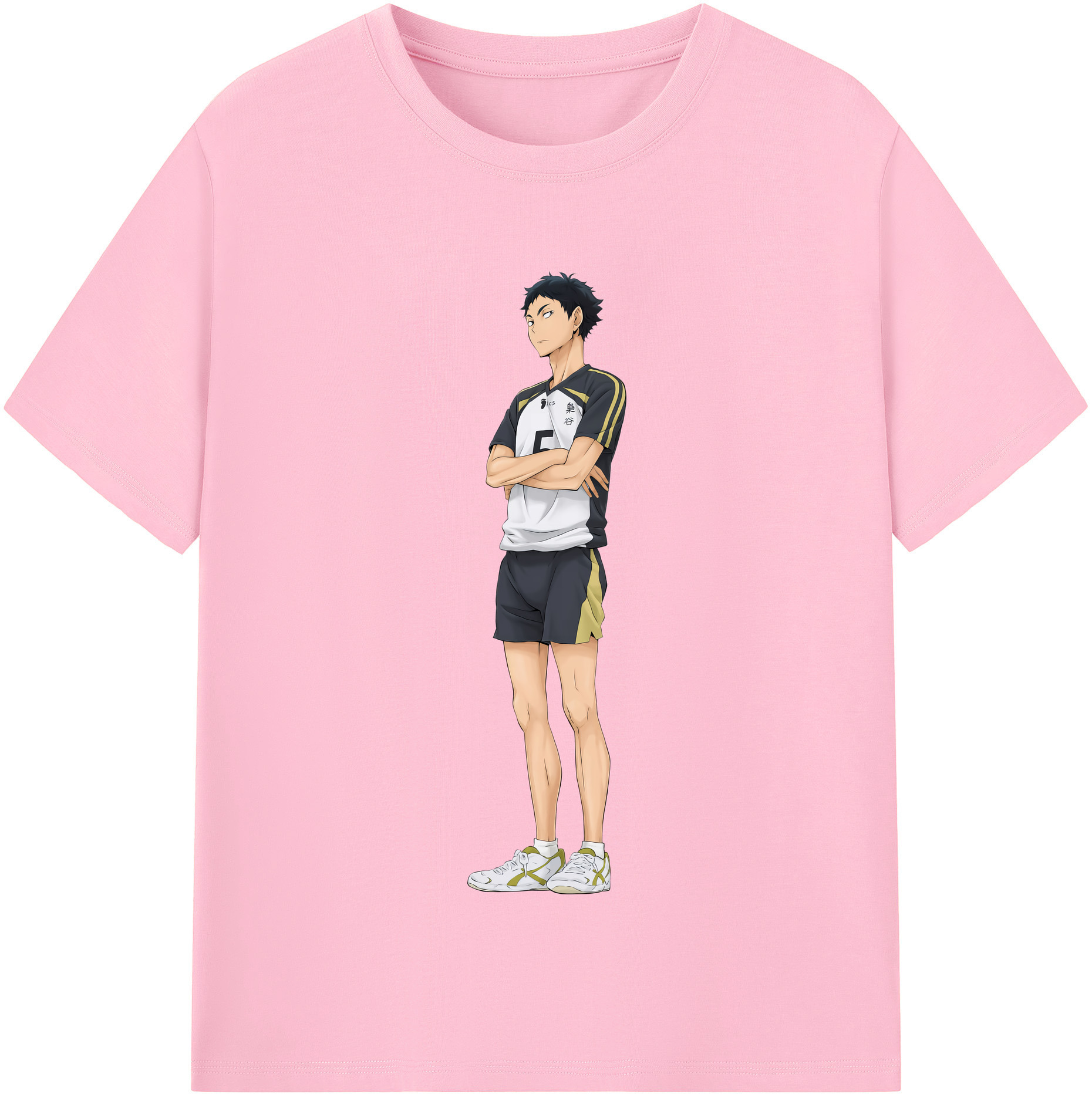 （画像用） ハイキュー!! Haikyu!! 綿100％半袖Tシャツ（フロントプリント）