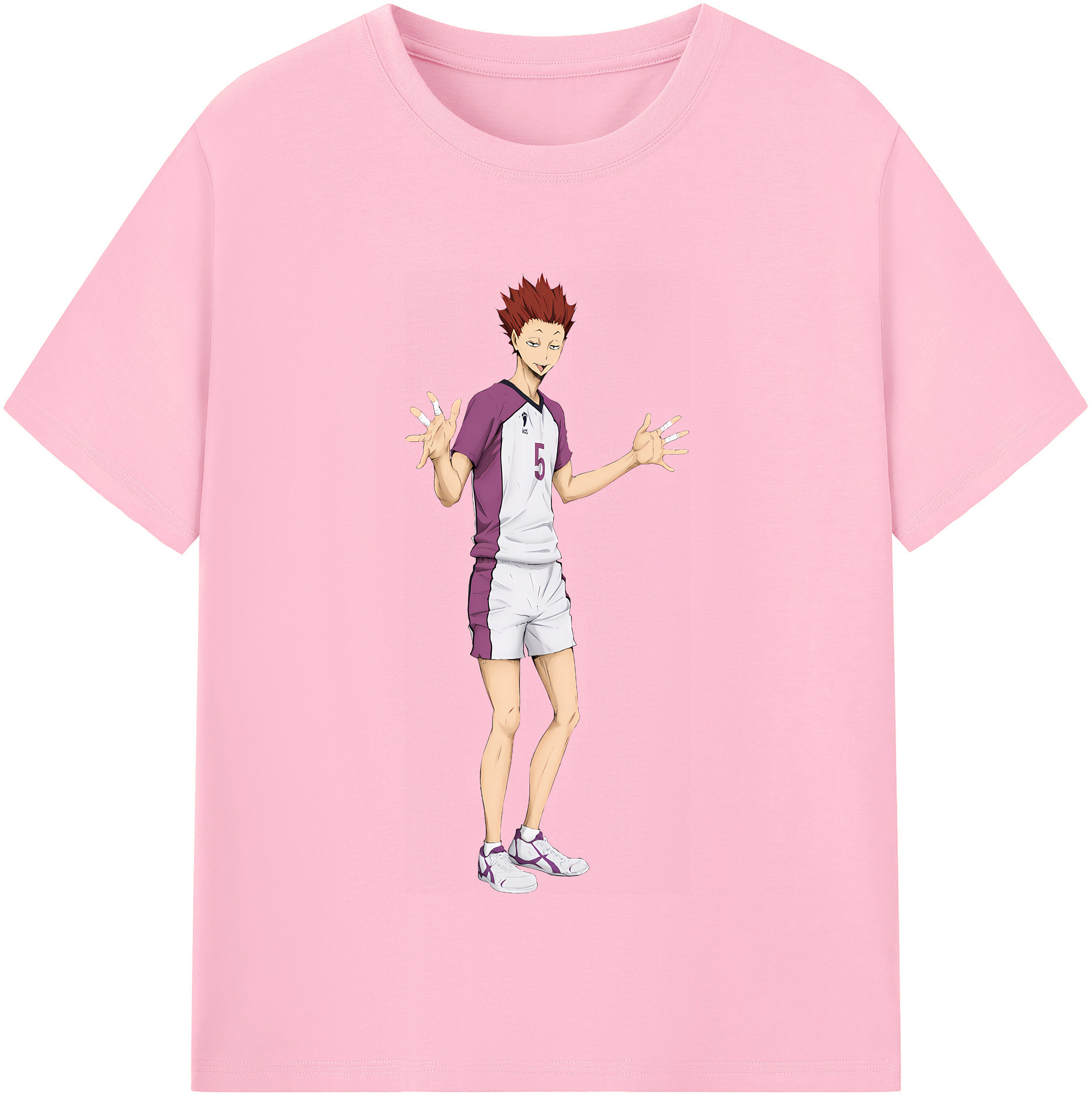 （画像用） ハイキュー!! Haikyu!! 綿100％半袖Tシャツ（フロントプリント）