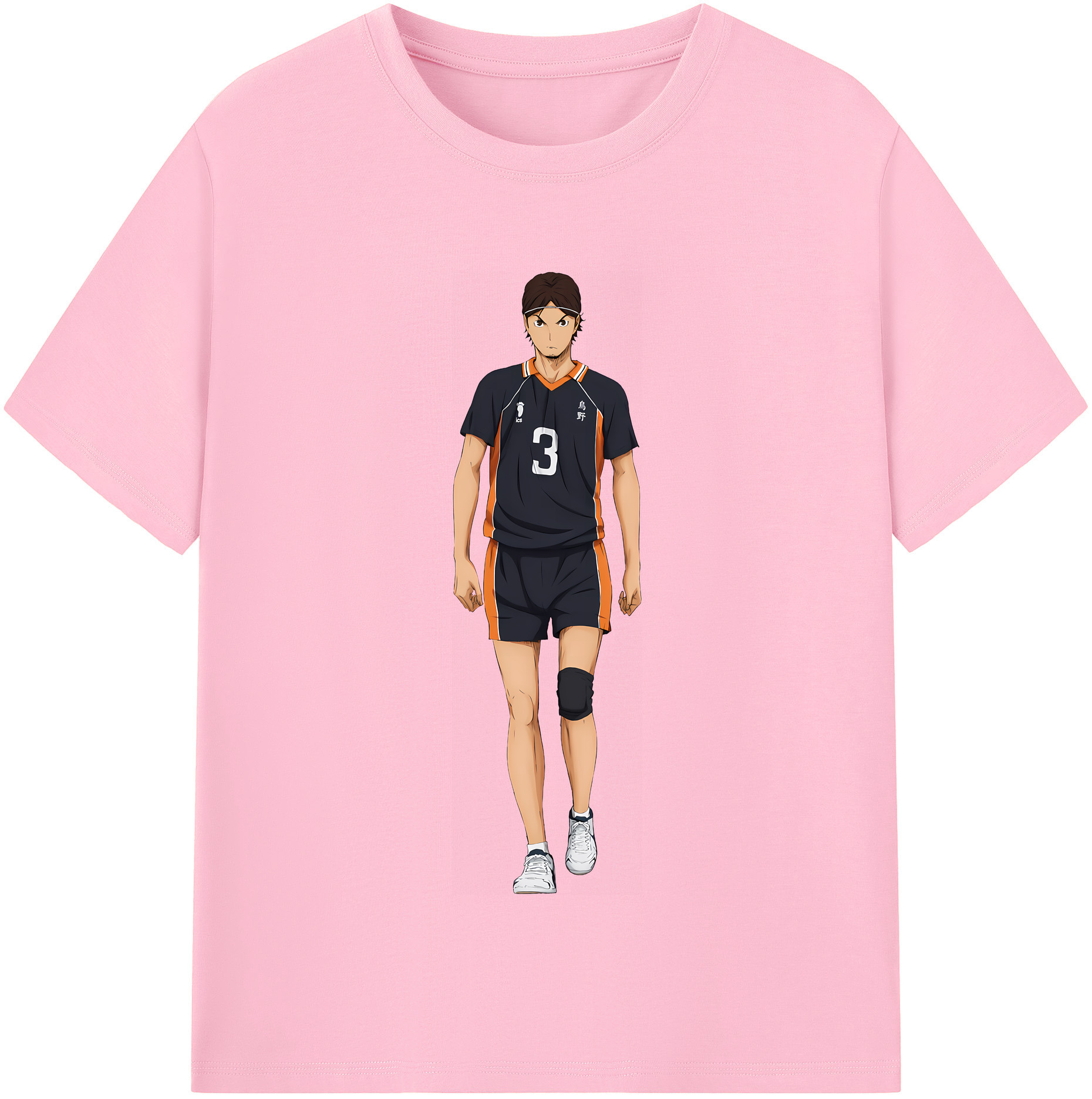（画像用） ハイキュー!! Haikyu!! 綿100％半袖Tシャツ（フロントプリント）