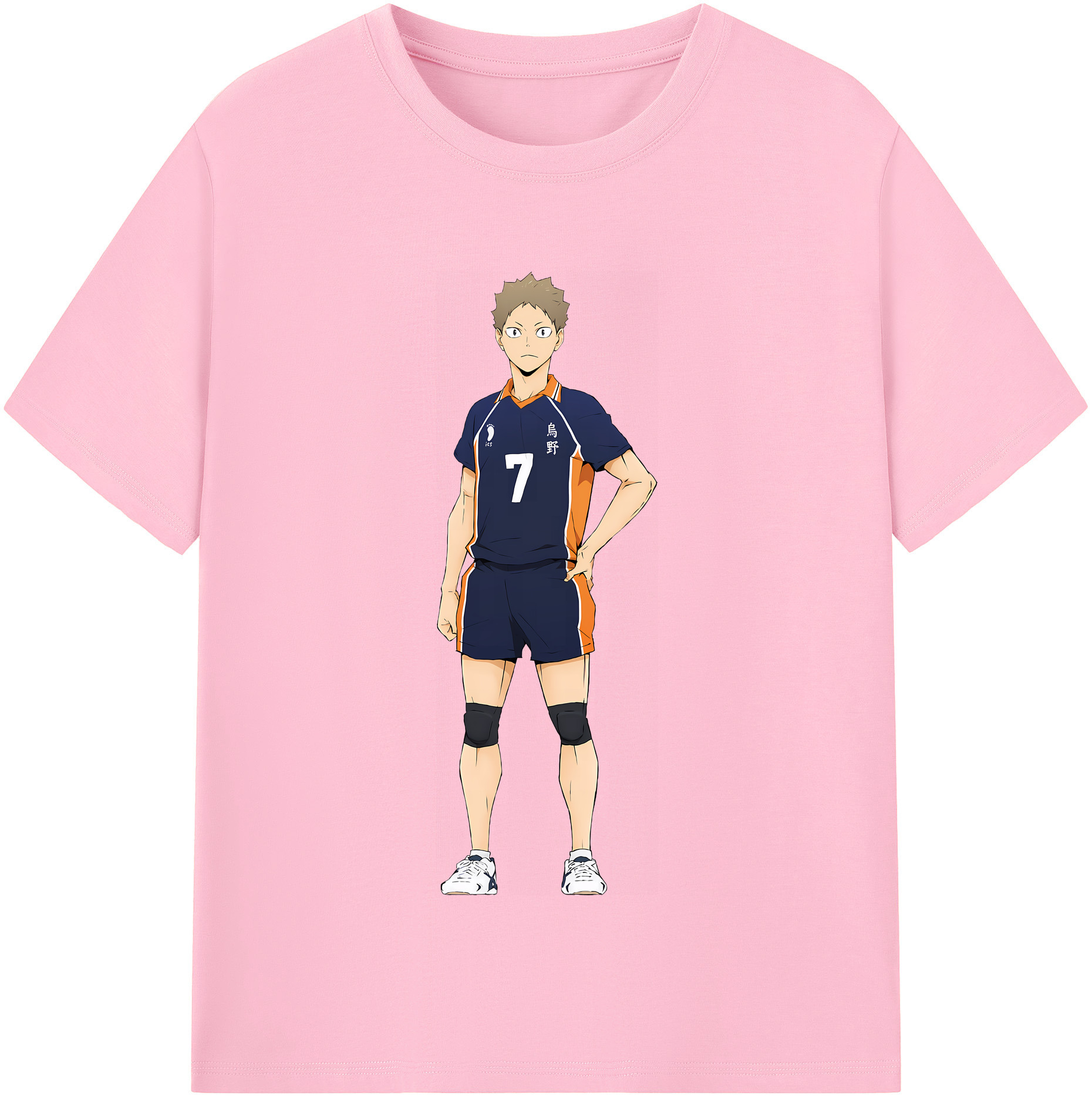 （画像用） ハイキュー!! Haikyu!! 綿100％半袖Tシャツ（フロントプリント）