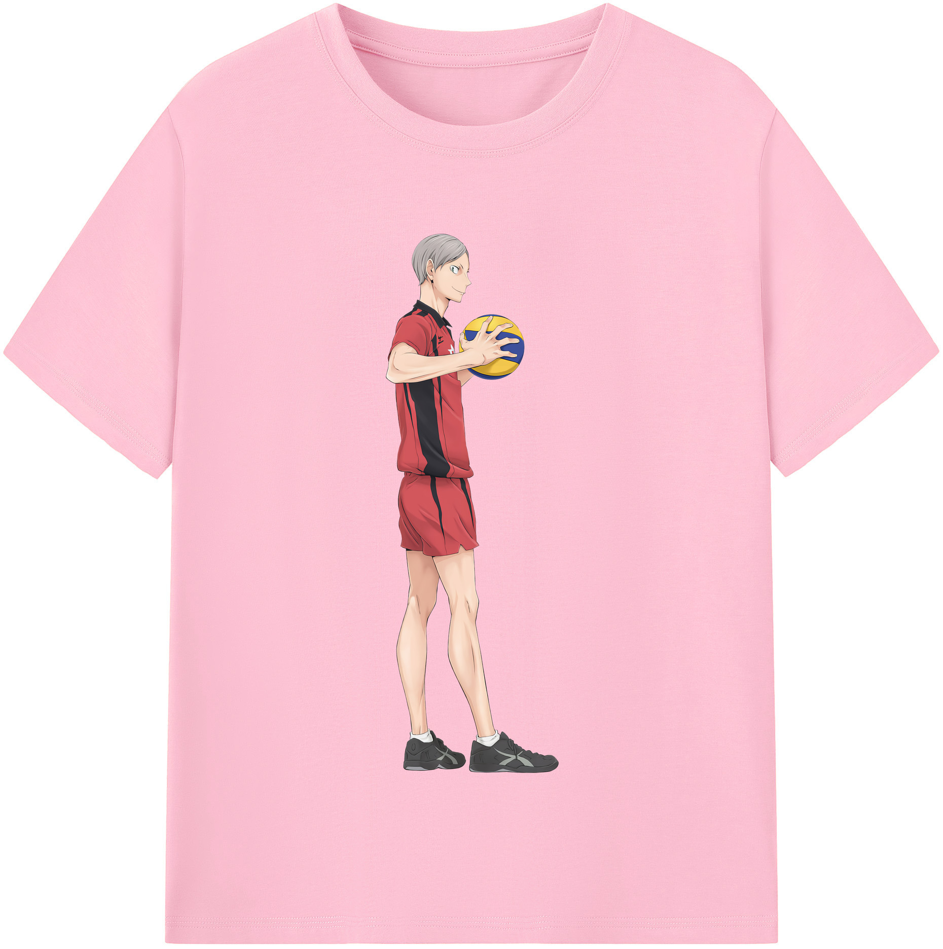 （画像用） ハイキュー!! Haikyu!! 綿100％半袖Tシャツ（フロントプリント）
