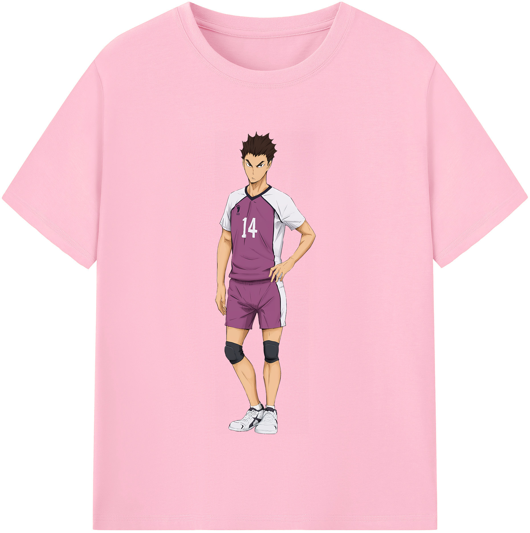 （画像用） ハイキュー!! Haikyu!! 綿100％半袖Tシャツ（フロントプリント）