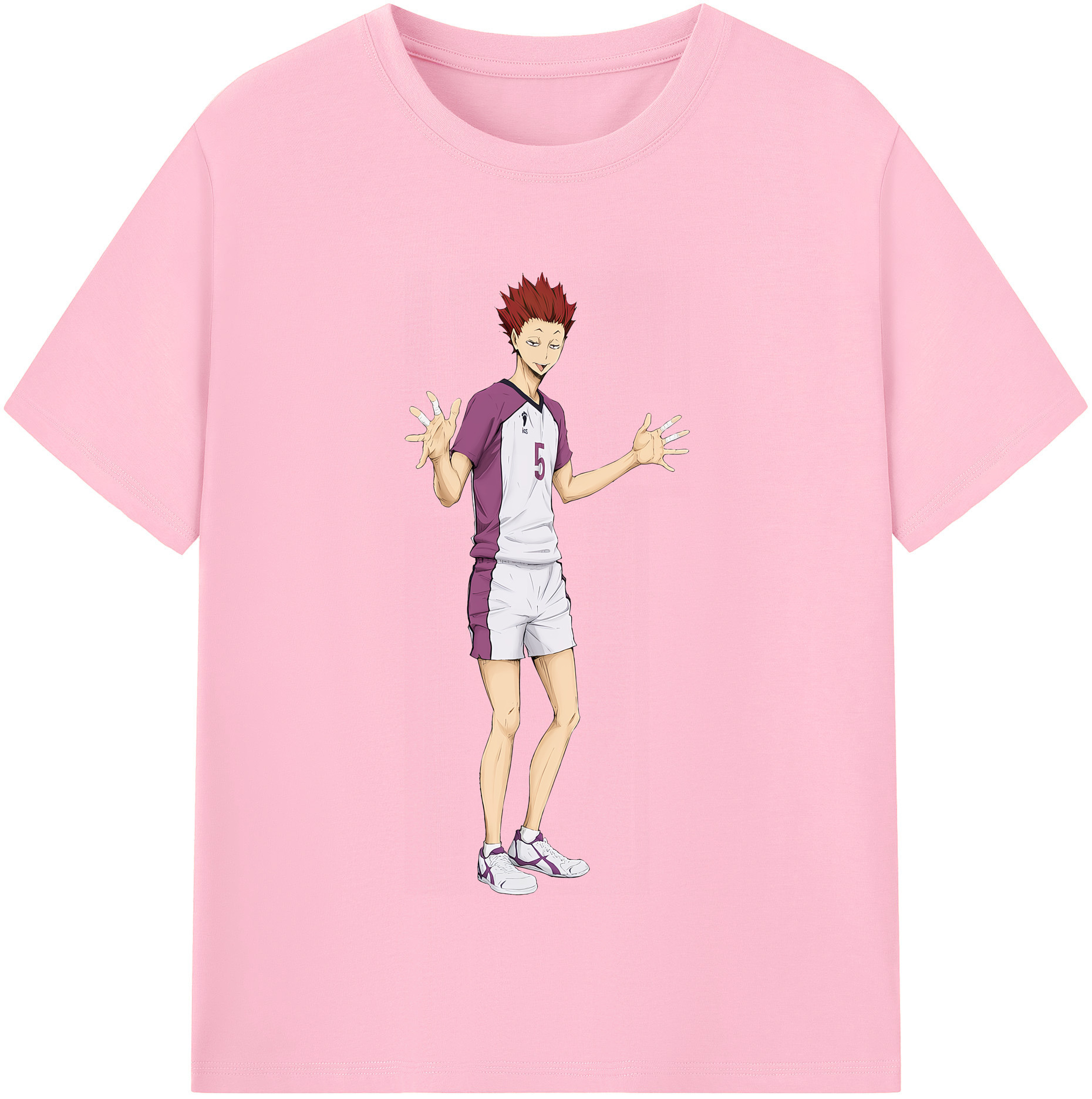 （画像用） ハイキュー!! Haikyu!! 綿100％半袖Tシャツ（フロントプリント）