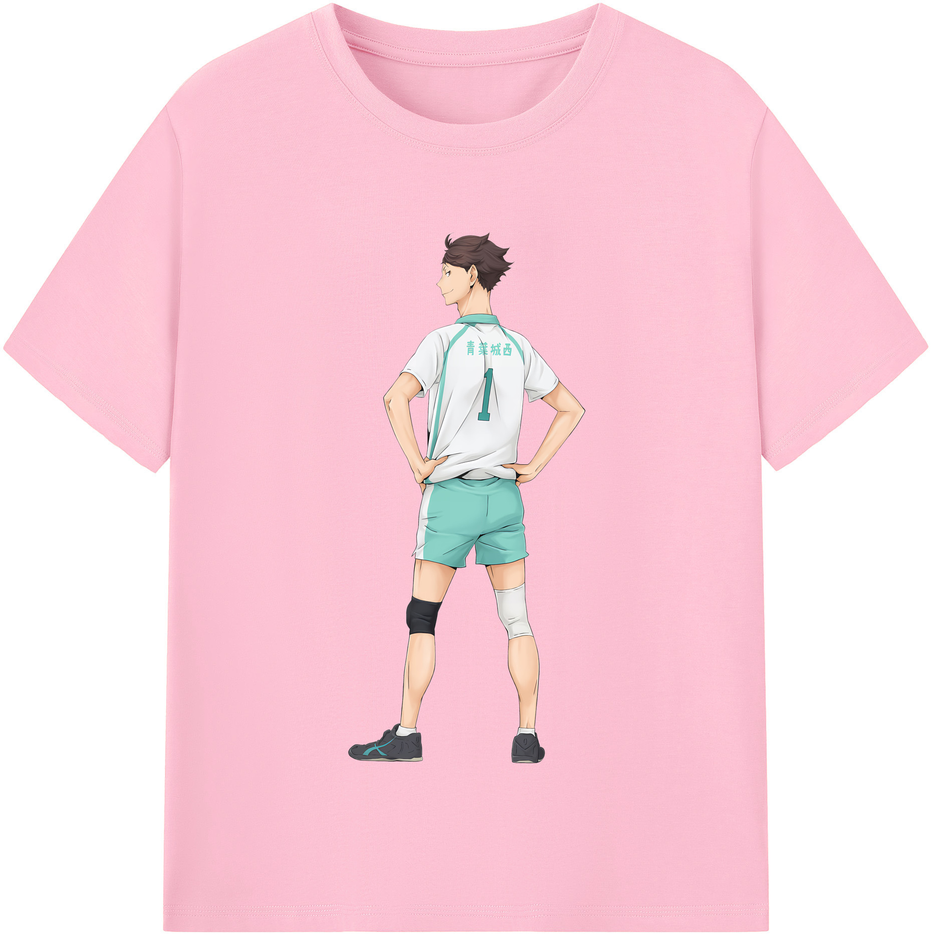 （画像用） ハイキュー!! Haikyu!! 綿100％半袖Tシャツ（フロントプリント）