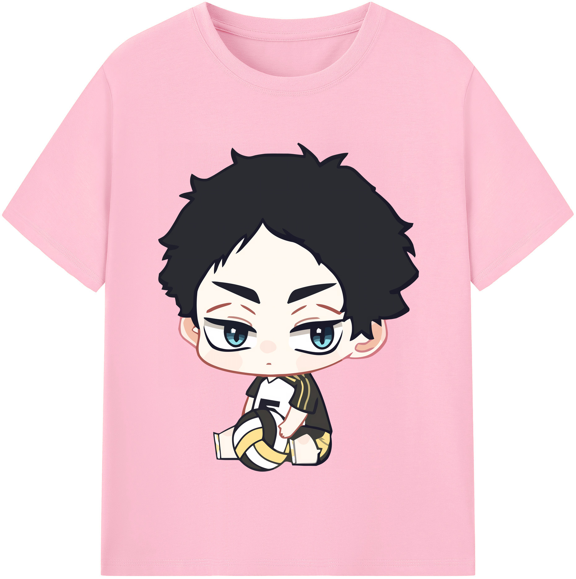 （画像用） ハイキュー!! Haikyu!! 綿100％半袖Tシャツ（フロントプリント）