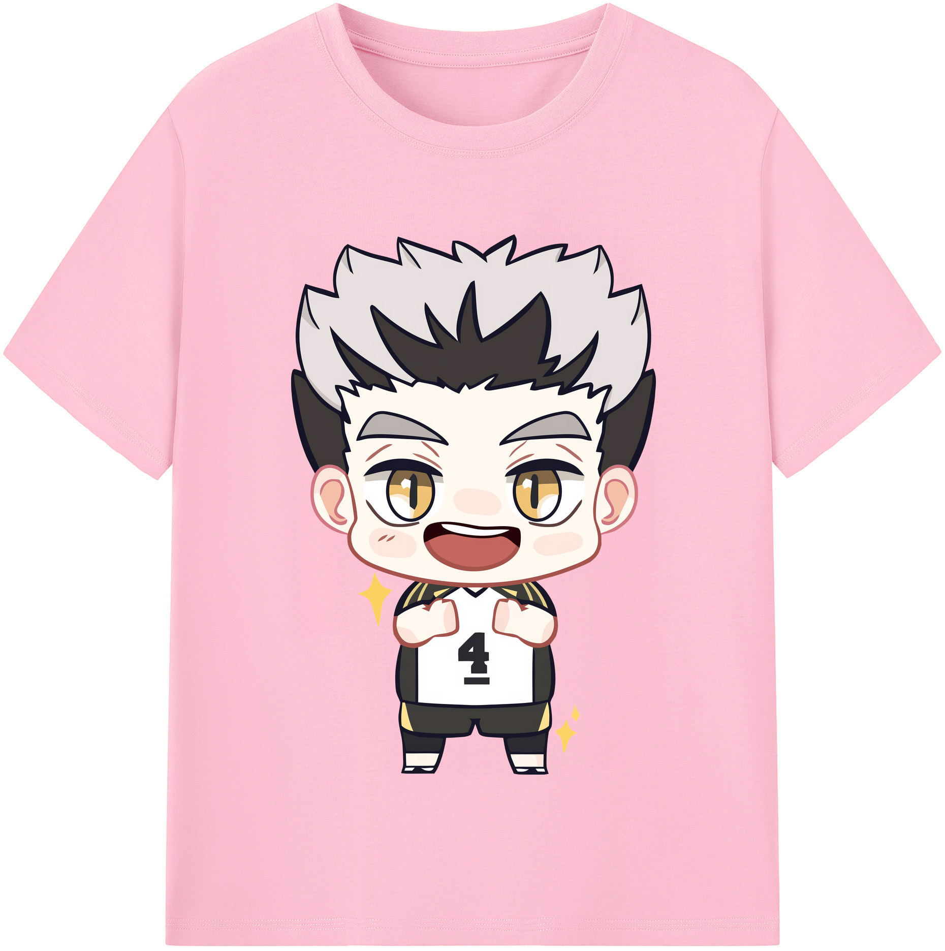 （画像用） ハイキュー!! Haikyu!! 綿100％半袖Tシャツ（フロントプリント）