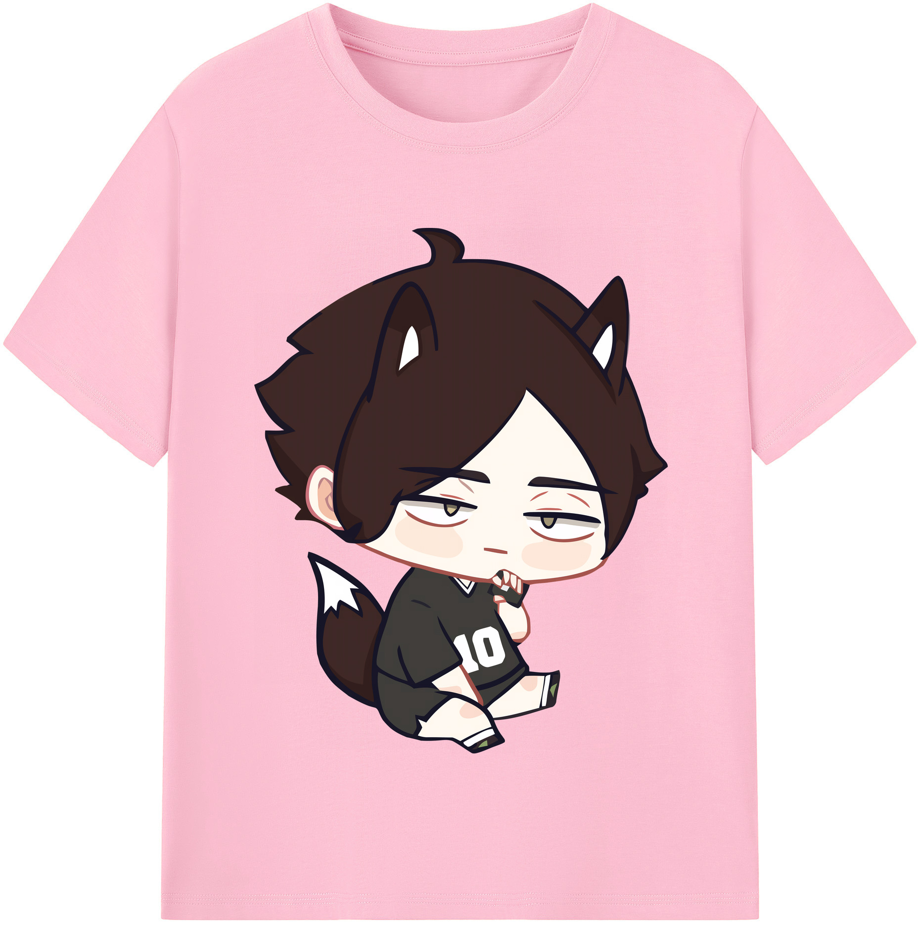 （画像用） ハイキュー!! Haikyu!! 綿100％半袖Tシャツ（フロントプリント）