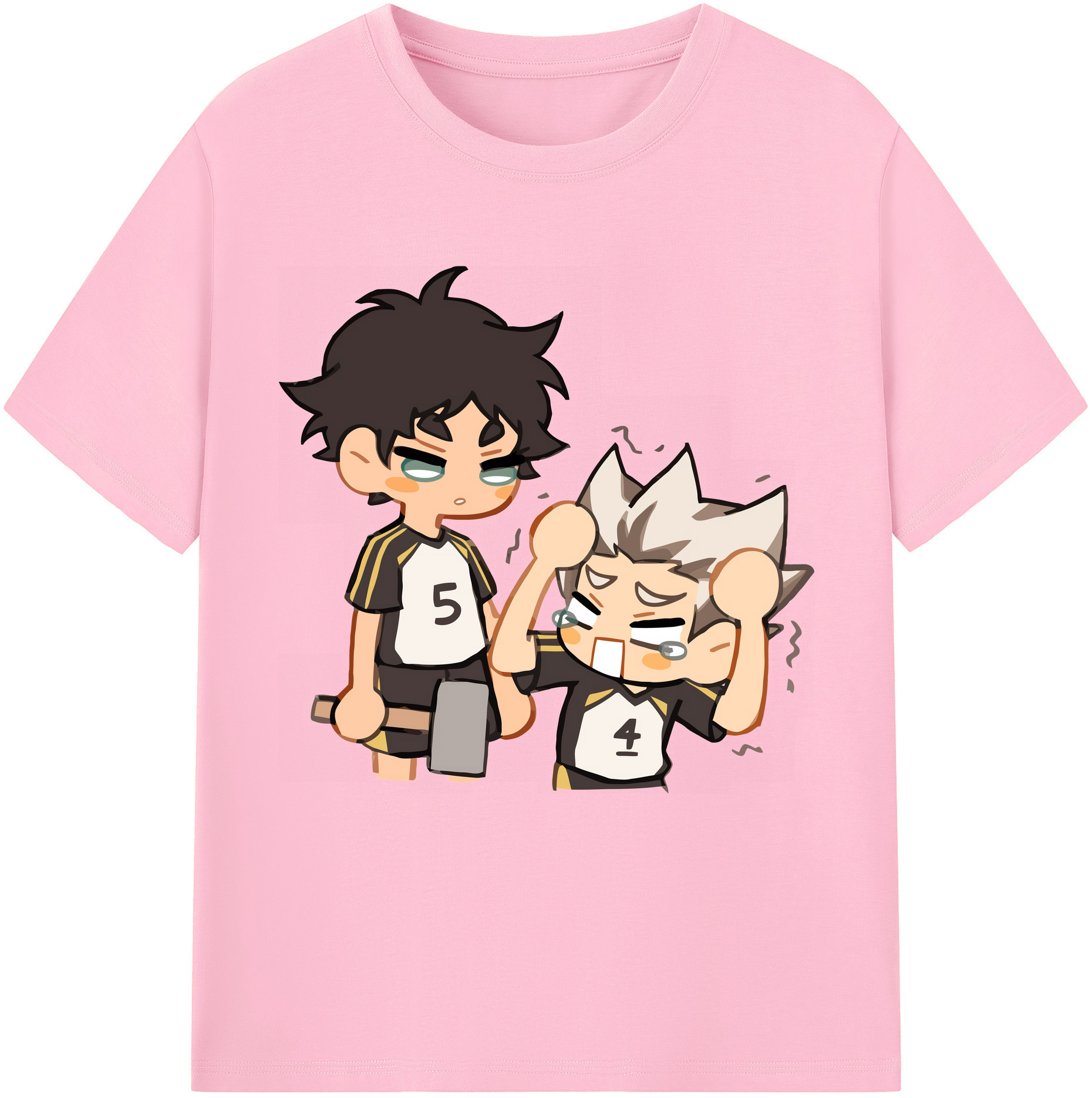 （画像用） ハイキュー!! Haikyu!! 綿100％半袖Tシャツ（フロントプリント）