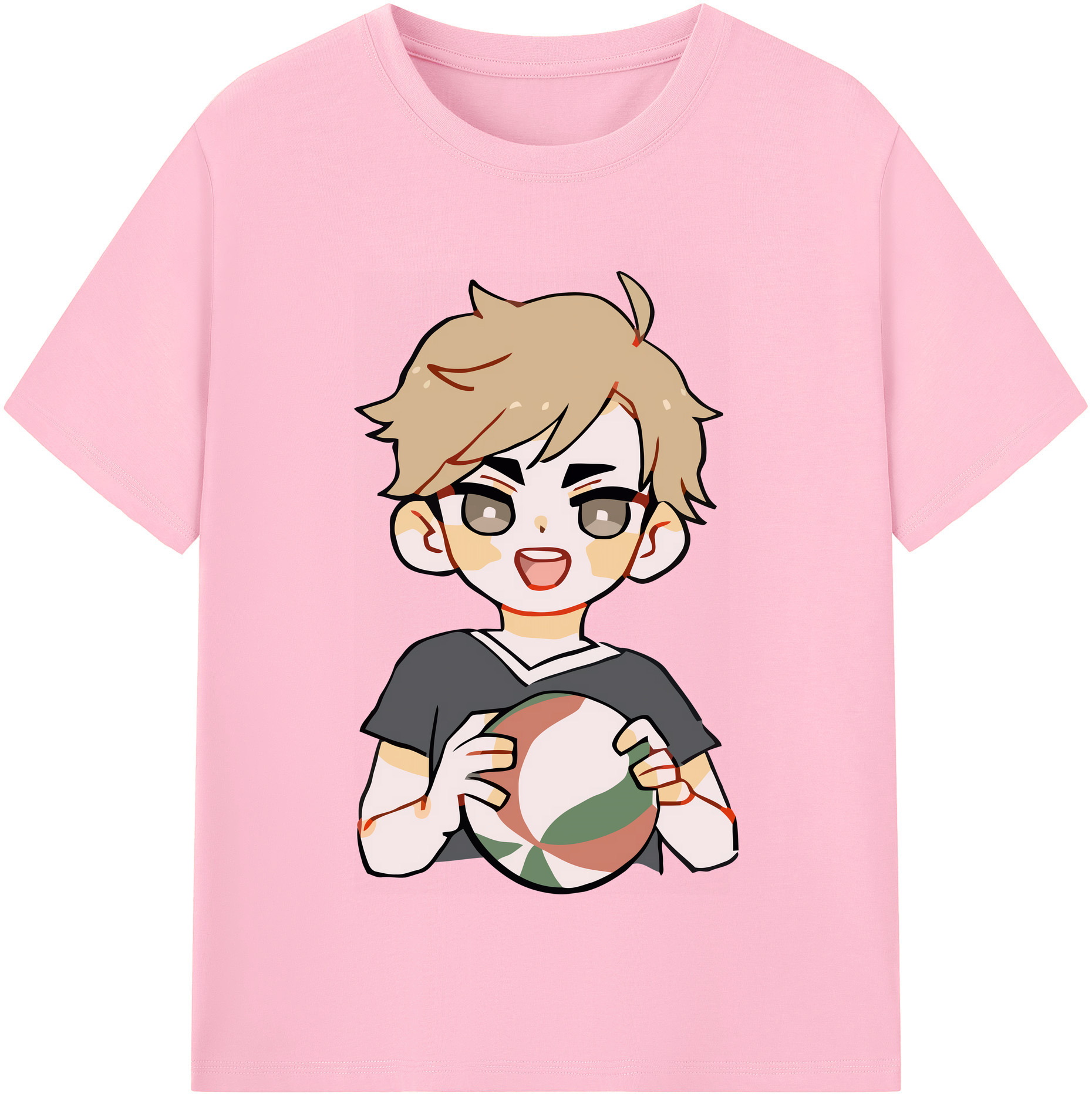 （画像用） ハイキュー!! Haikyu!! 綿100％半袖Tシャツ（フロントプリント）