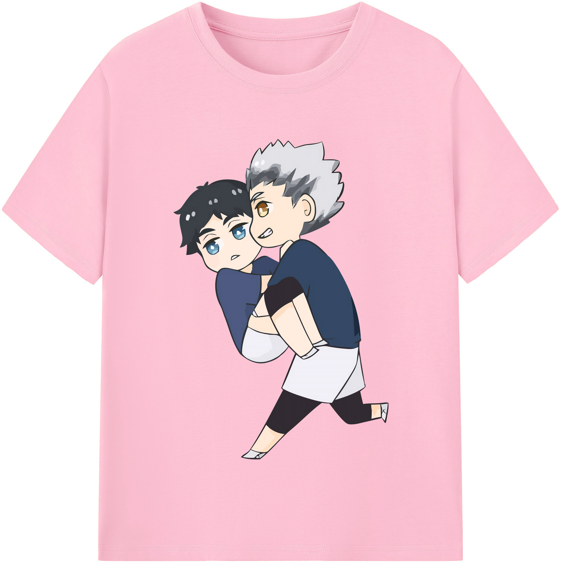 （画像用） ハイキュー!! Haikyu!! 綿100％半袖Tシャツ（フロントプリント）