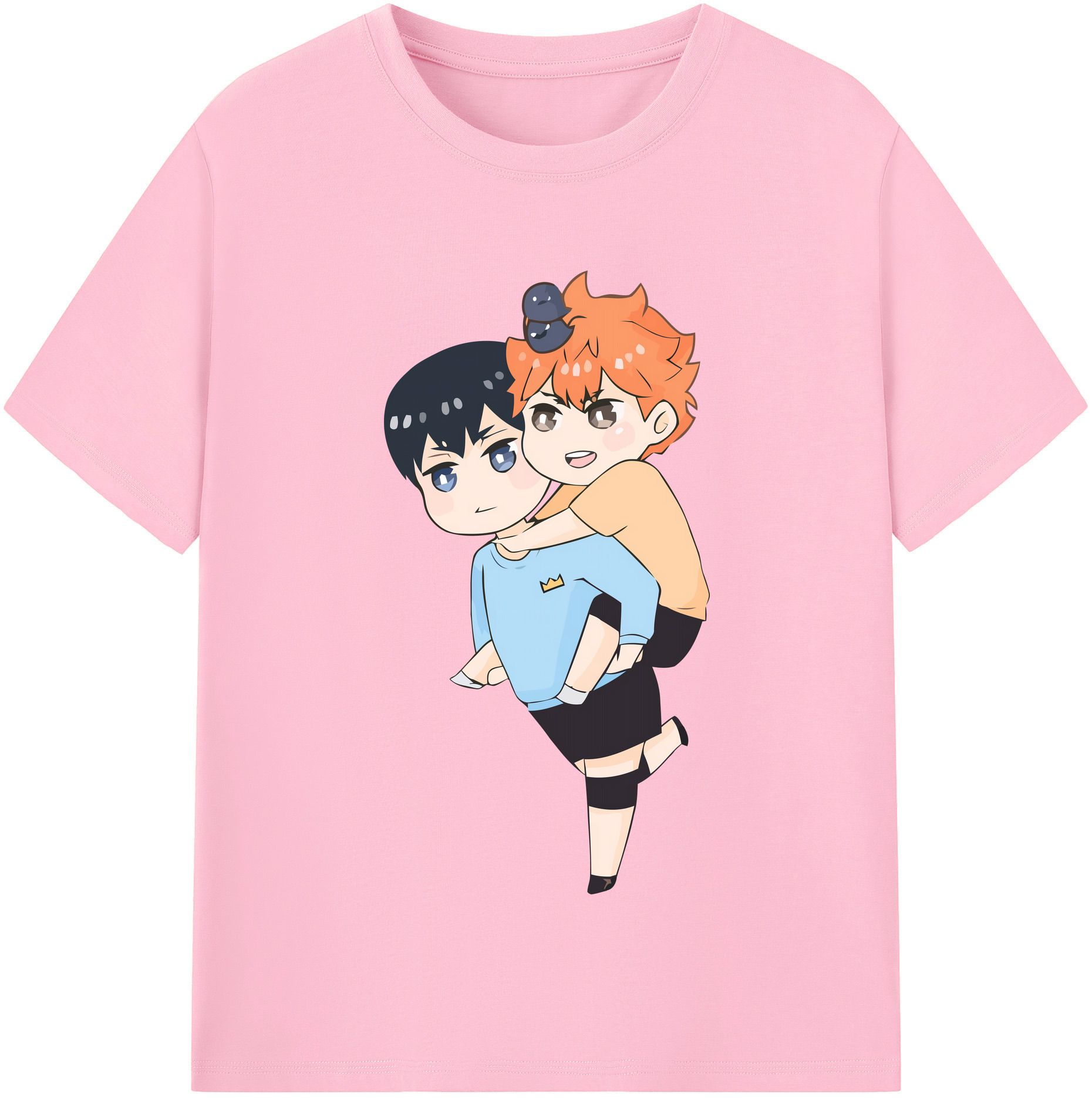 （画像用） ハイキュー!! Haikyu!! 綿100％半袖Tシャツ（フロントプリント）